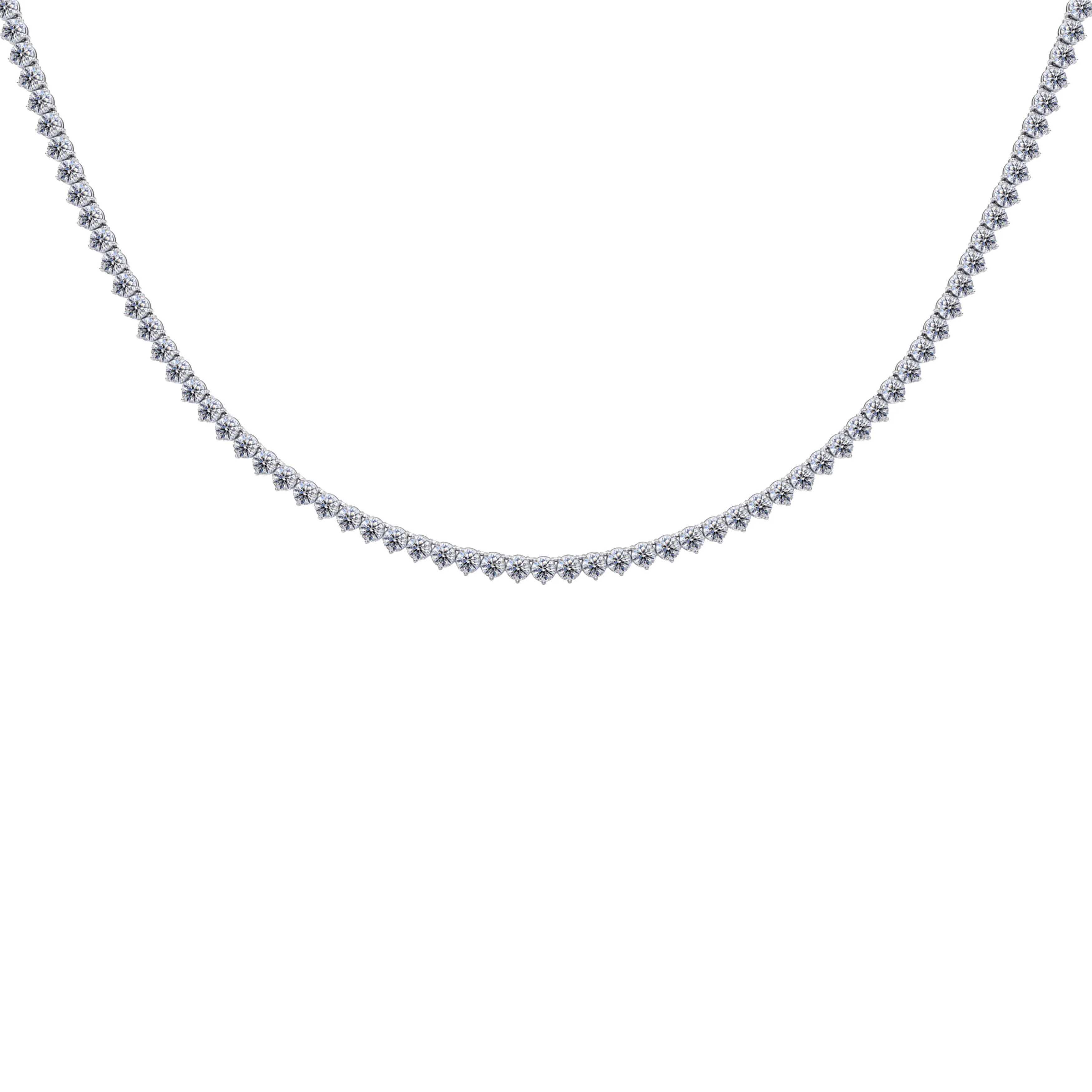 14K White Gold Diamond Jewelry 16.4CTW