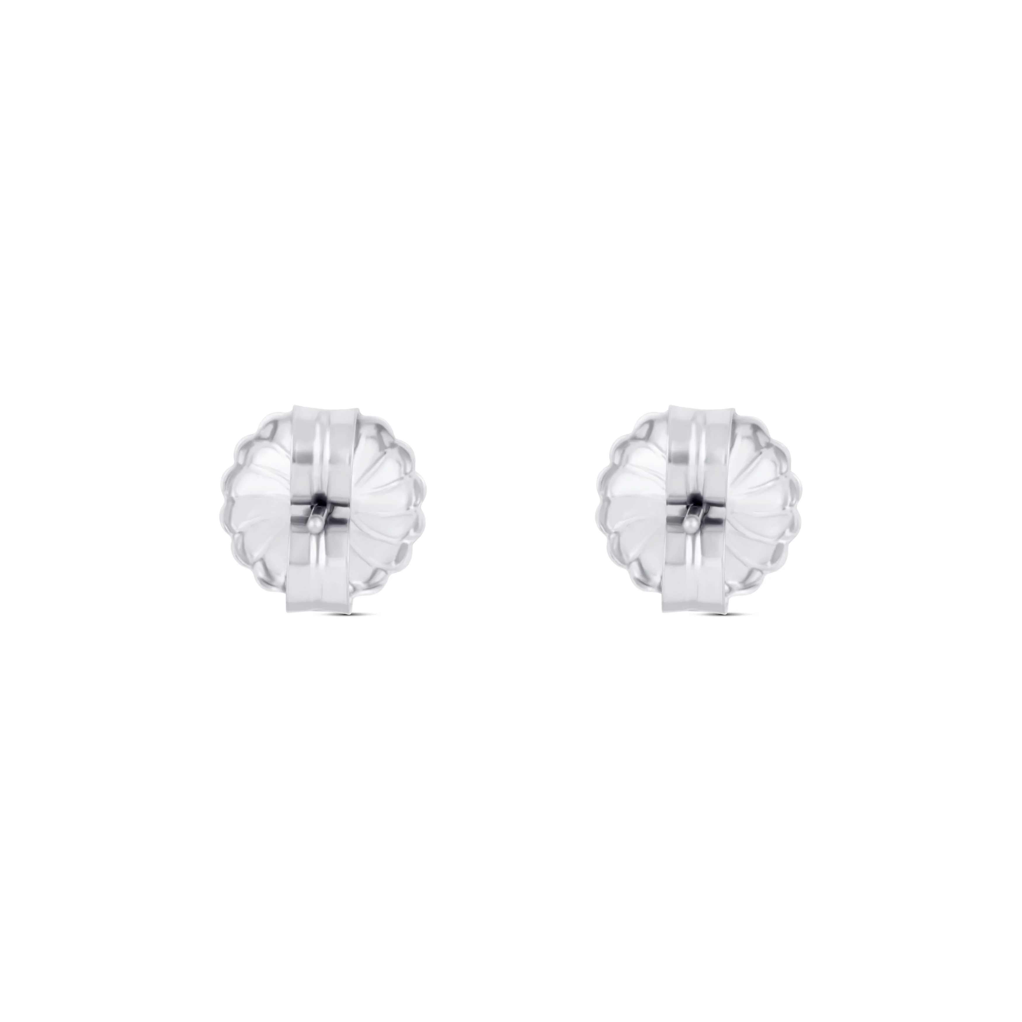 18K White Gold Round Diamond Studs GIA Certified - Image 4