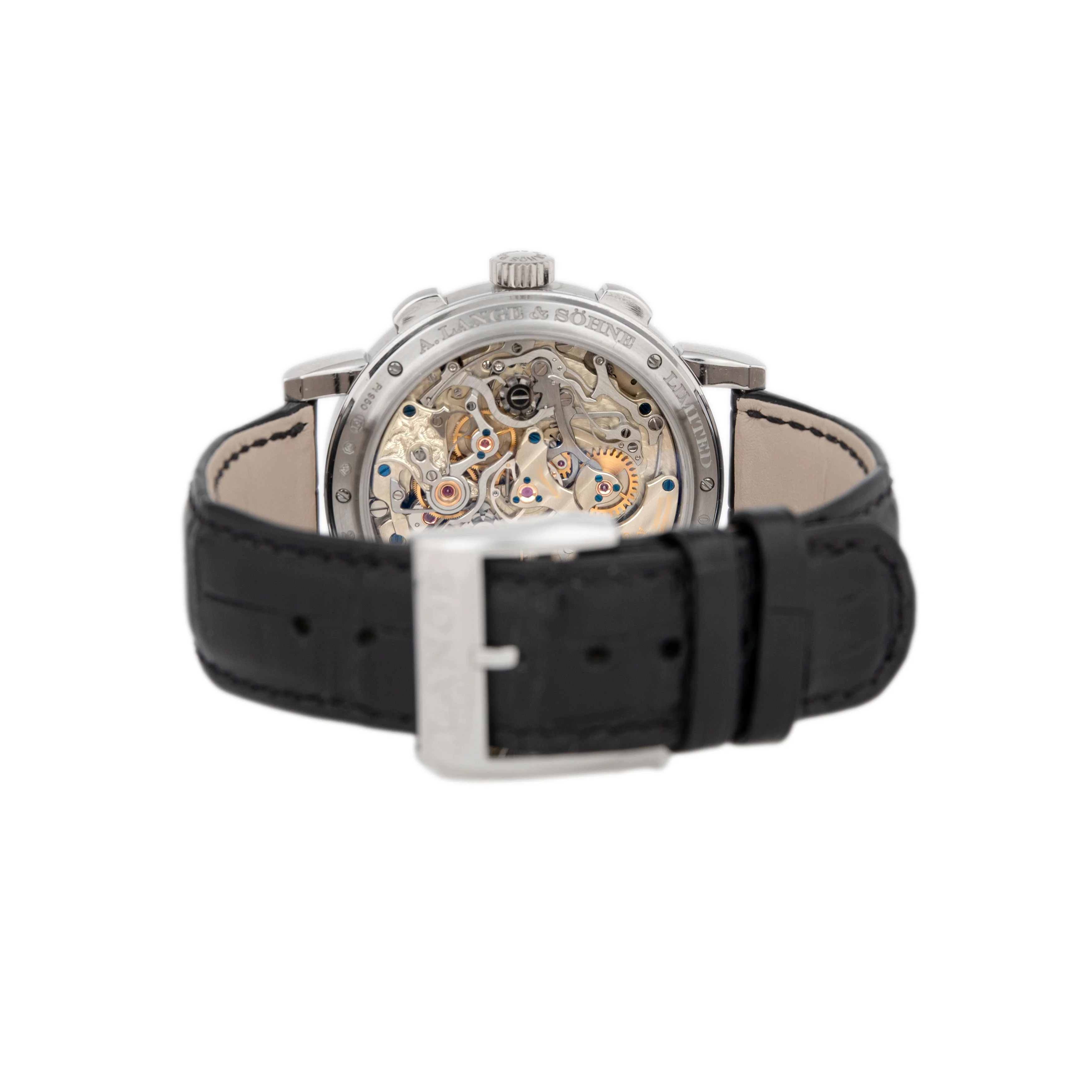 A. Lange & Sohne 1815 Rattrapante Platinum Silver Dial 41.2mm 425.025 Full Set - Image 5