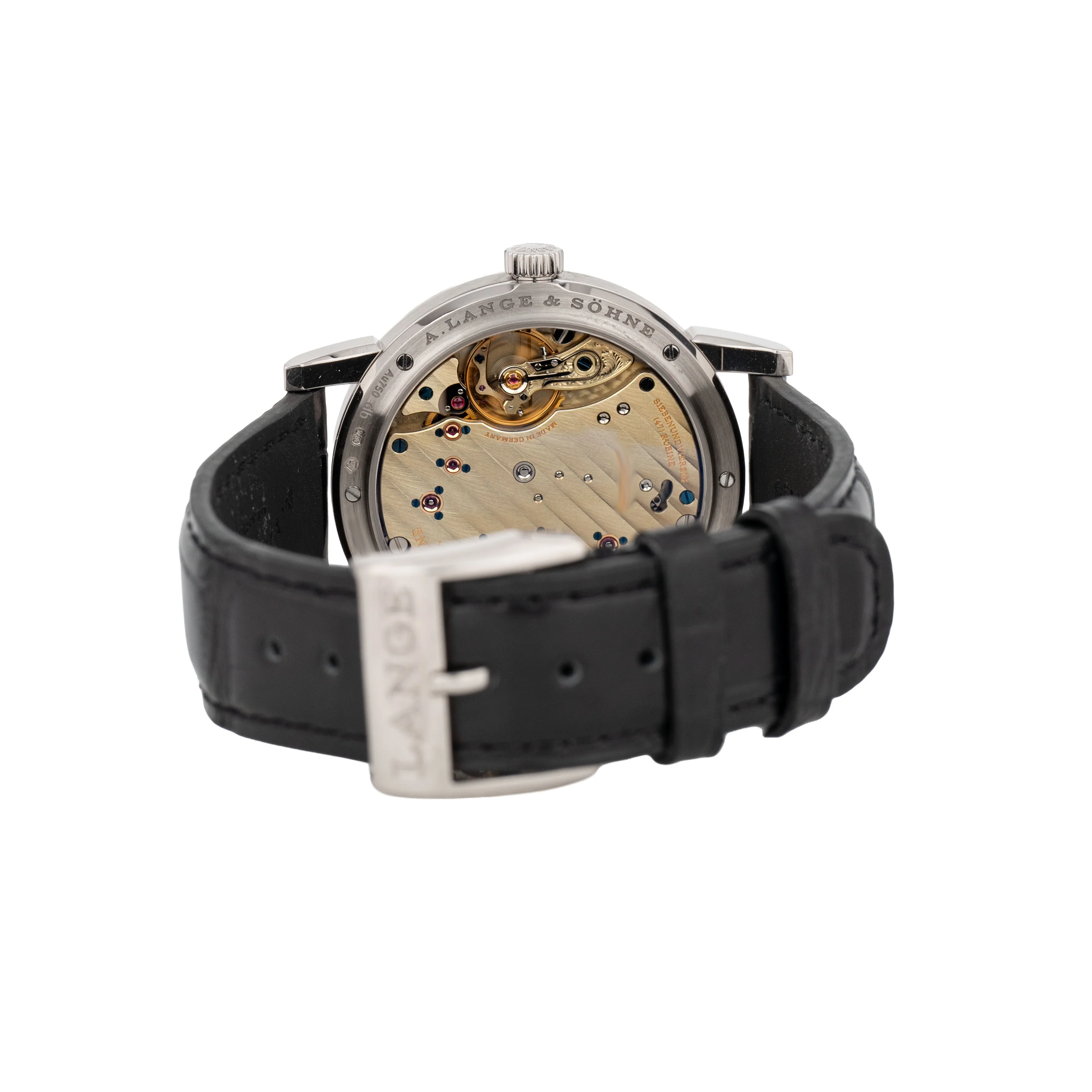 A Lange Sohne Lange 1 Moonphase White Gold 38.5 192.029 Full Set - Image 5