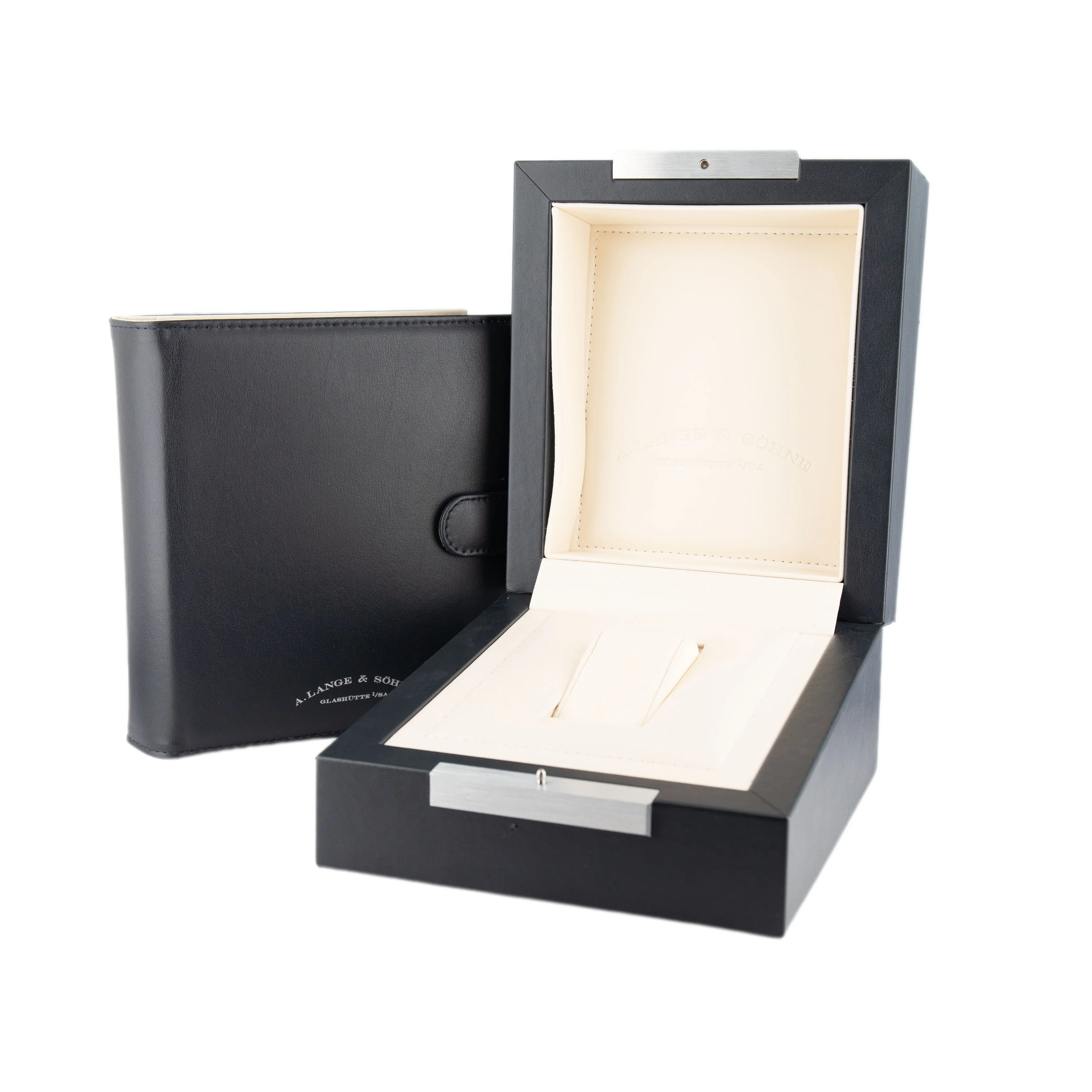A Lange Sohne Lange 1 Moonphase White Gold 38.5 192.029 Full Set - Image 6