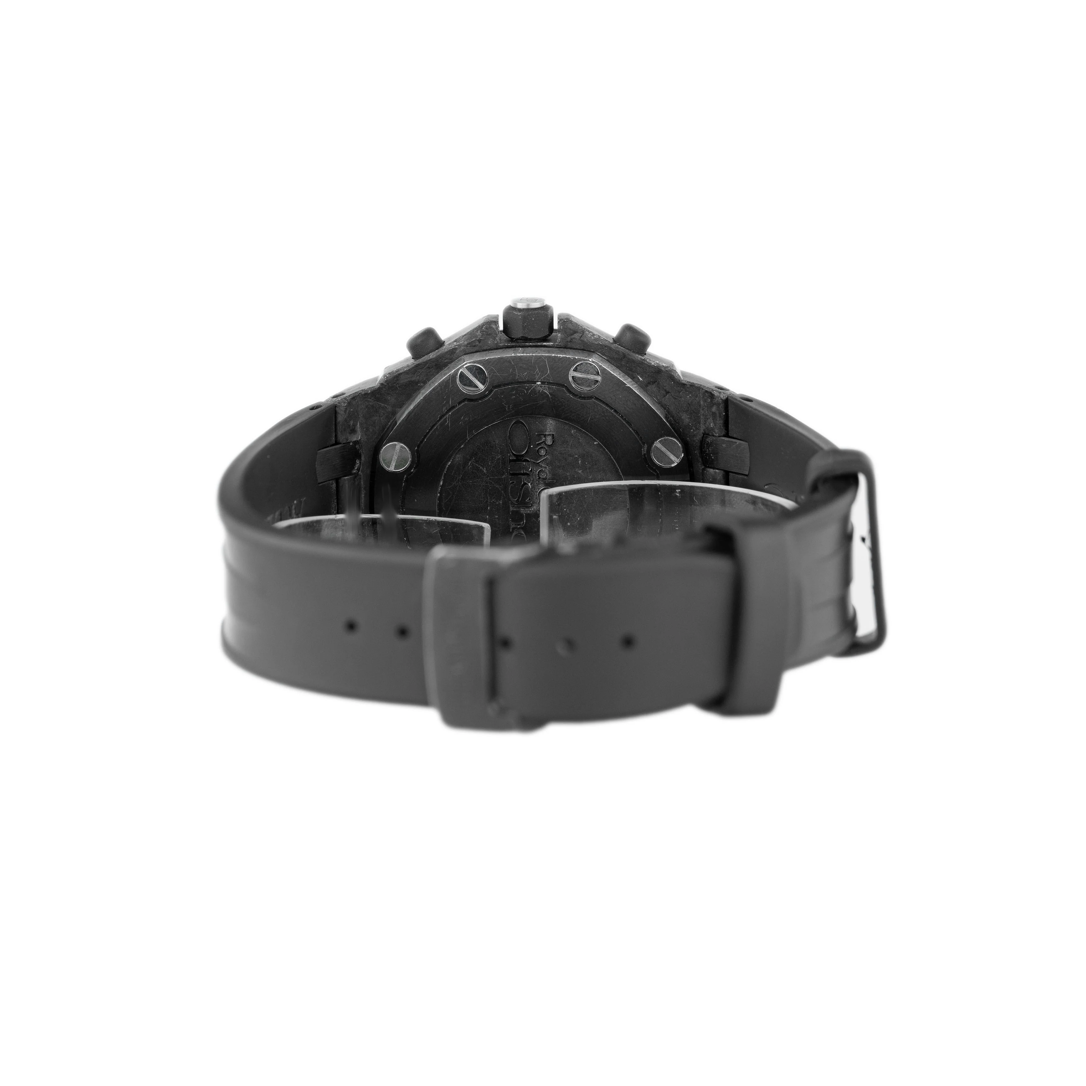 Audemars Piguet Offshore Chronograph Bumblebee Carbon Black Dial 42mm 26176FO.OO.D101CR.02 - Image 5