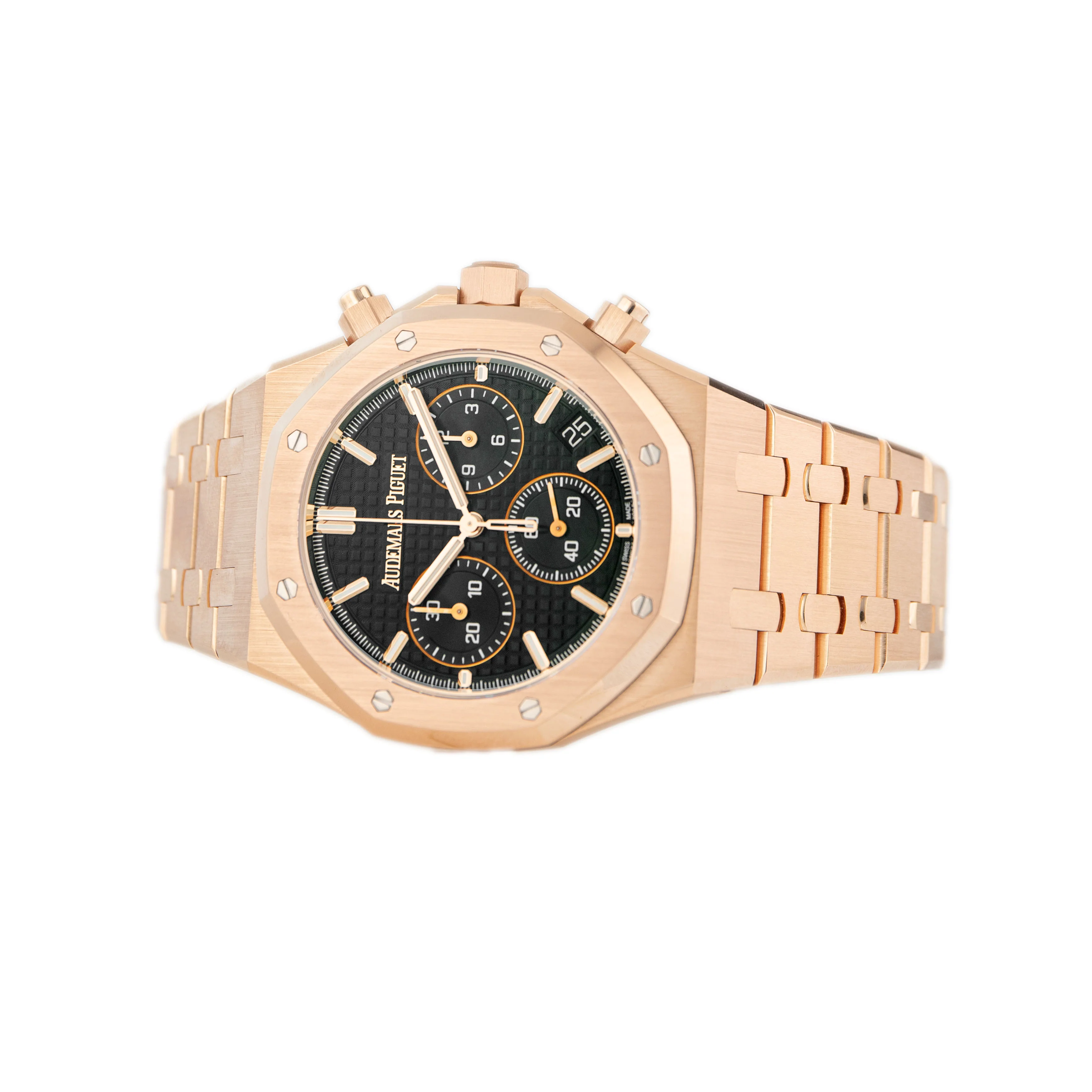 Audemars Piguet Royal Oak Chronograph 50th Anniversary Rose Gold Black Dial 41mm 26240OR.OO.1320OR.02 Full Set - Image 3