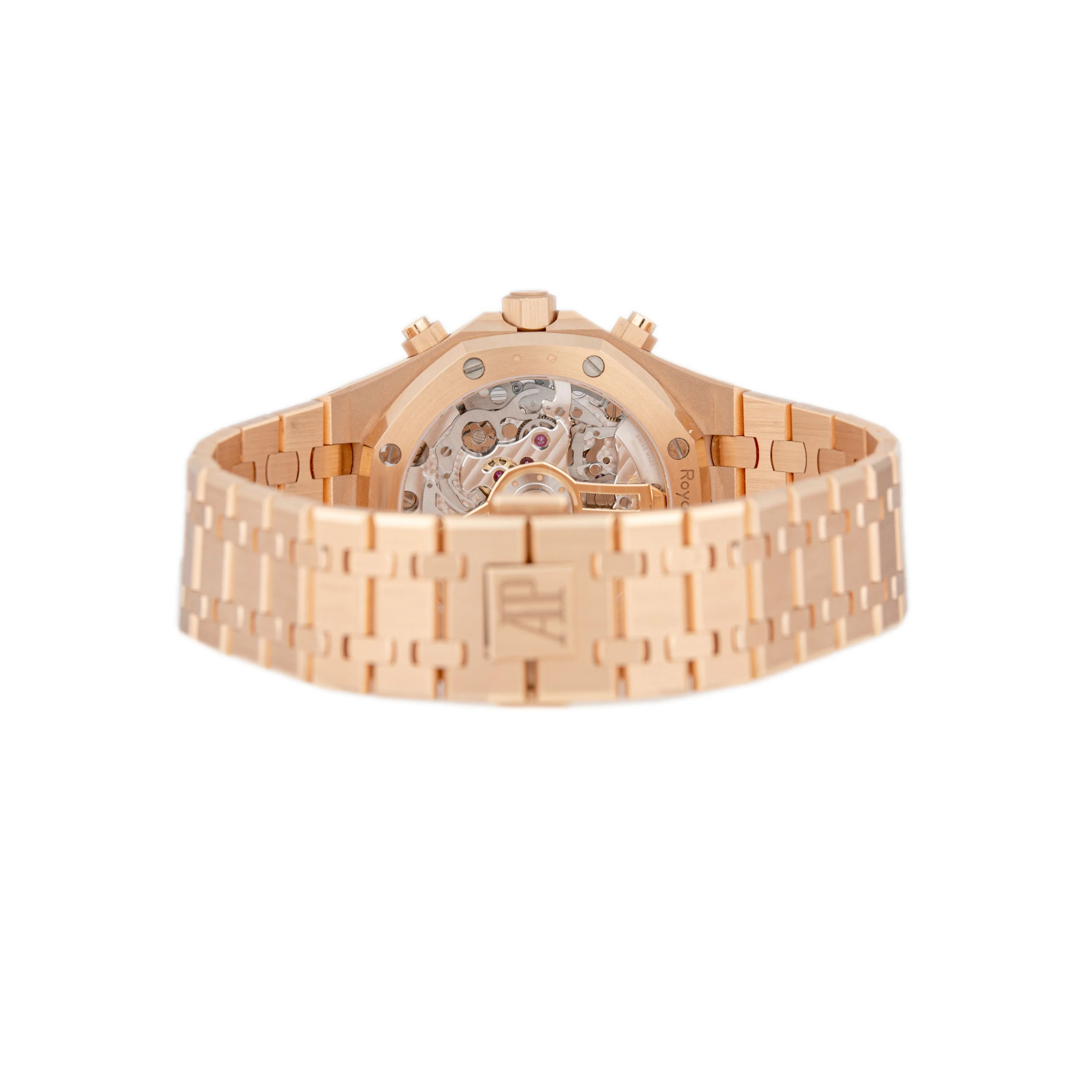 Audemars Piguet Royal Oak Chronograph 50th Anniversary Rose Gold Blue Dial 41mm 26240OR.OO.1320OR.05 - Image 5