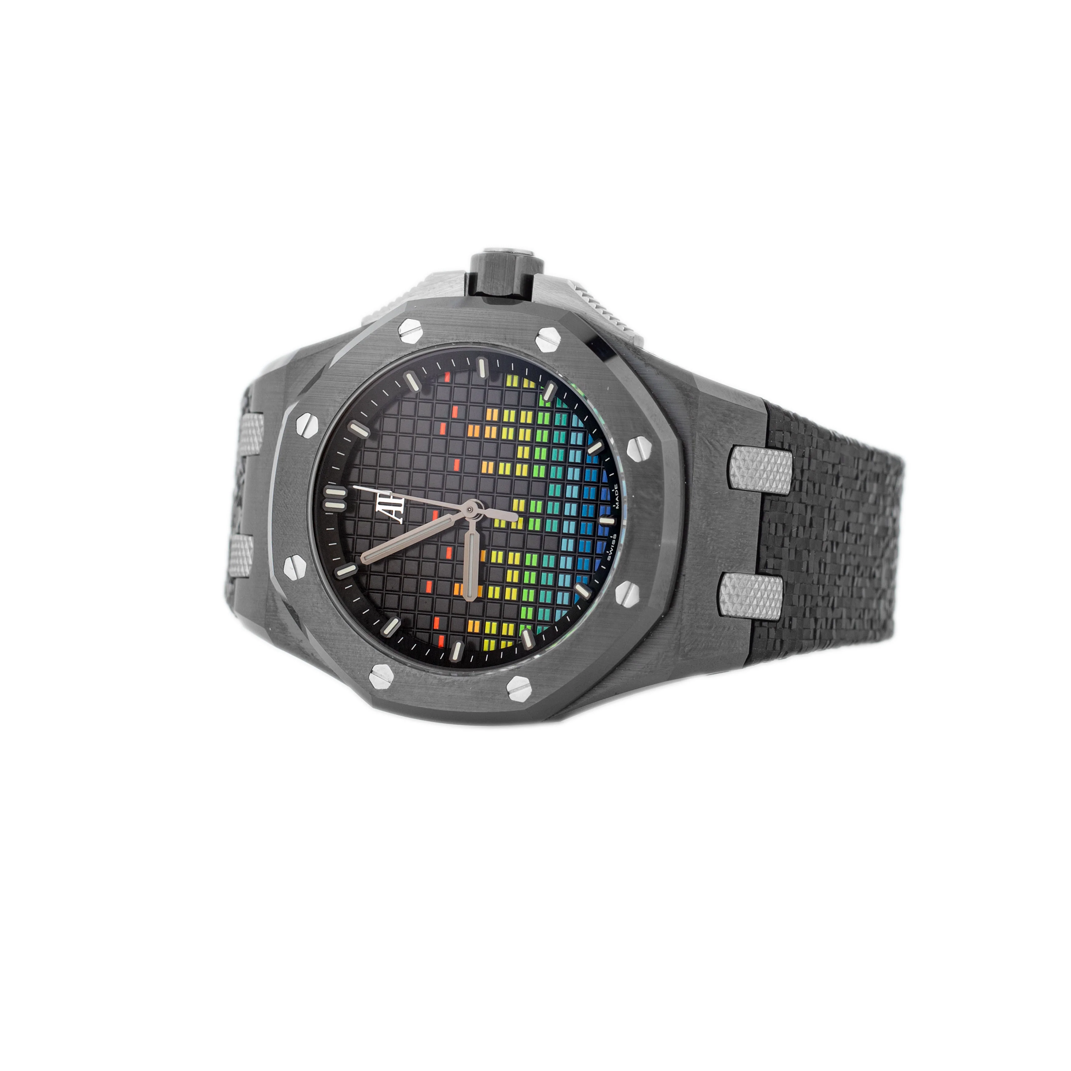 Audemars Piguet Royal Oak Offshore Music Edition Ceramic Black Dial 37mm 77600CE.OO.A002CA.01 Full Set - Image 3