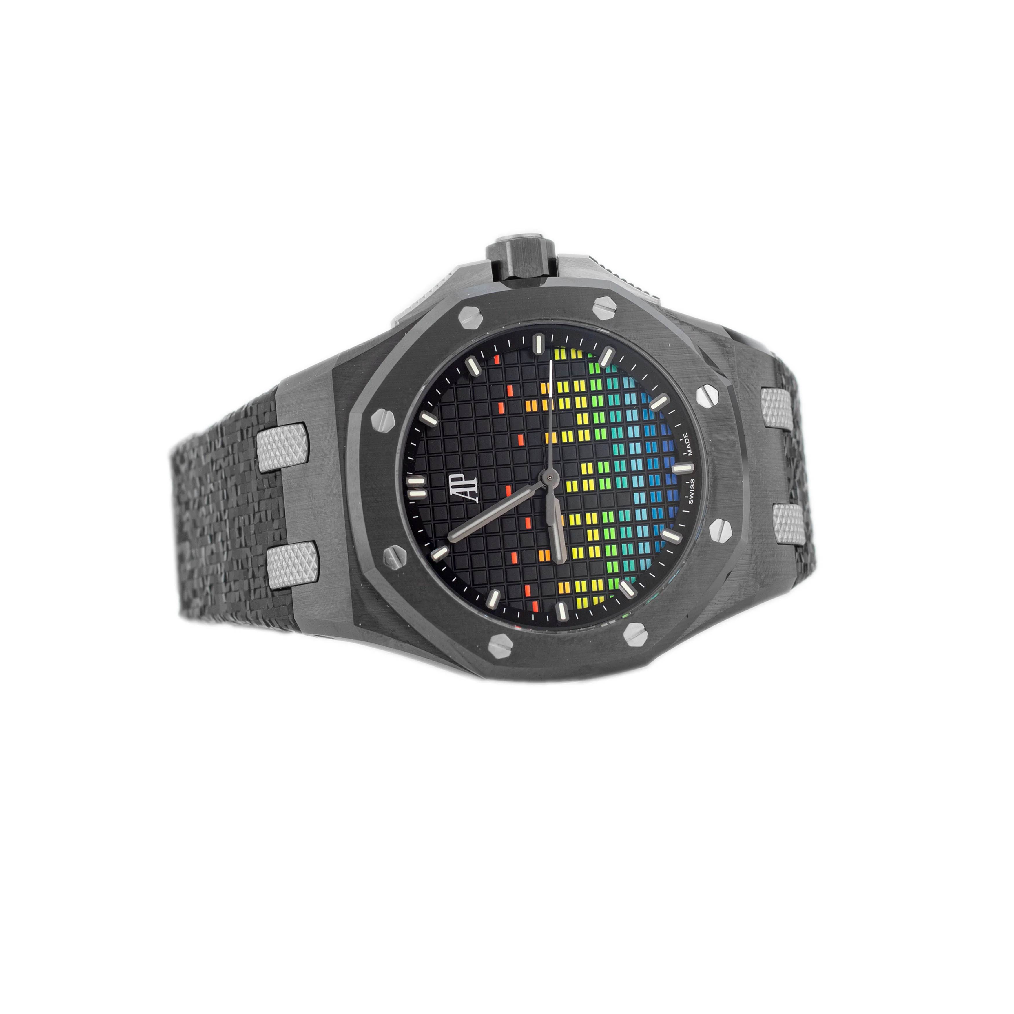 Audemars Piguet Royal Oak Offshore Music Edition Ceramic Black Dial 37mm 77600CE.OO.A002CA.01 Full Set - Image 4