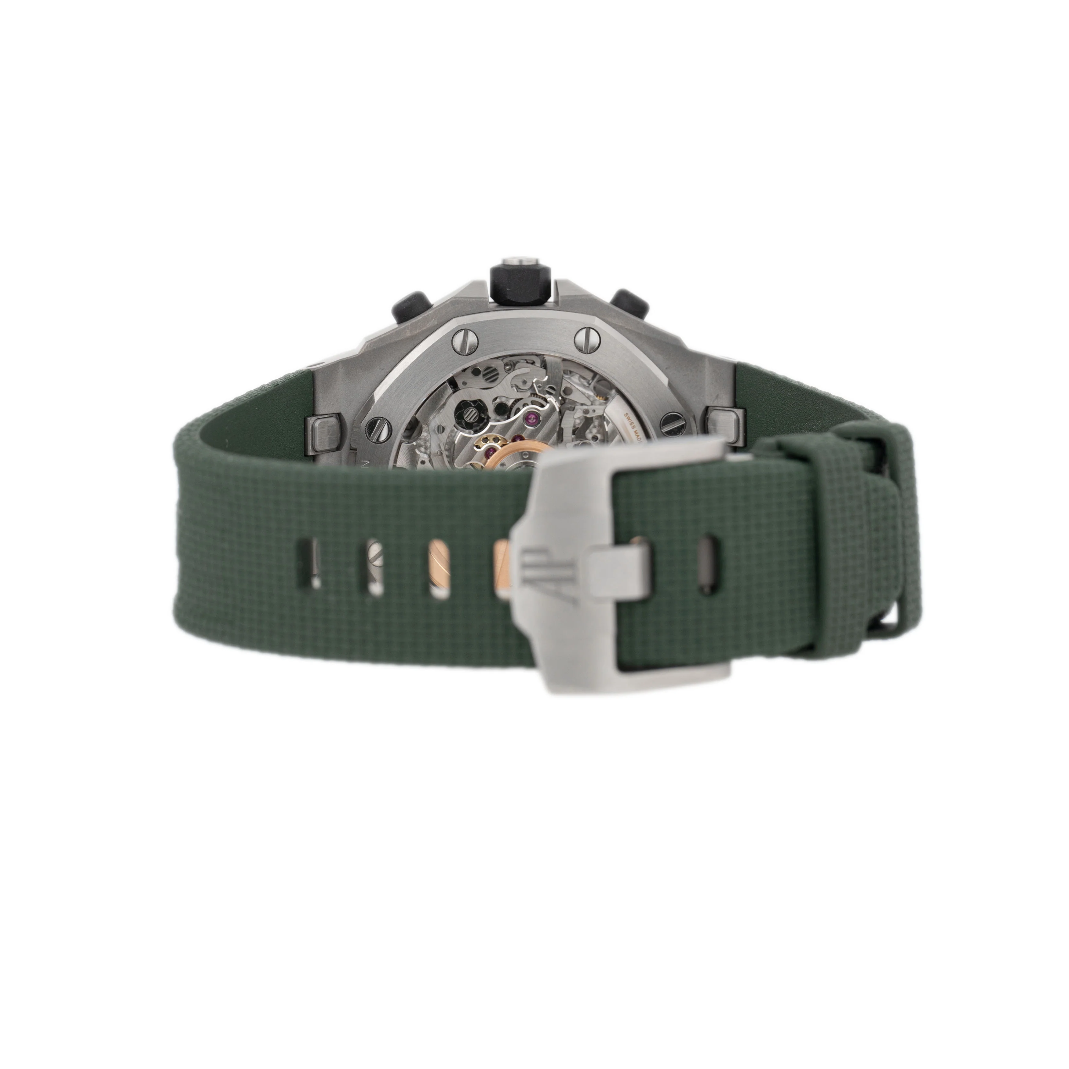 Audemars Piguet Royal Oak Offshore Titanium Green Dial 42mm 26238TI.OO.A056CA.01 Full Set - Image 5