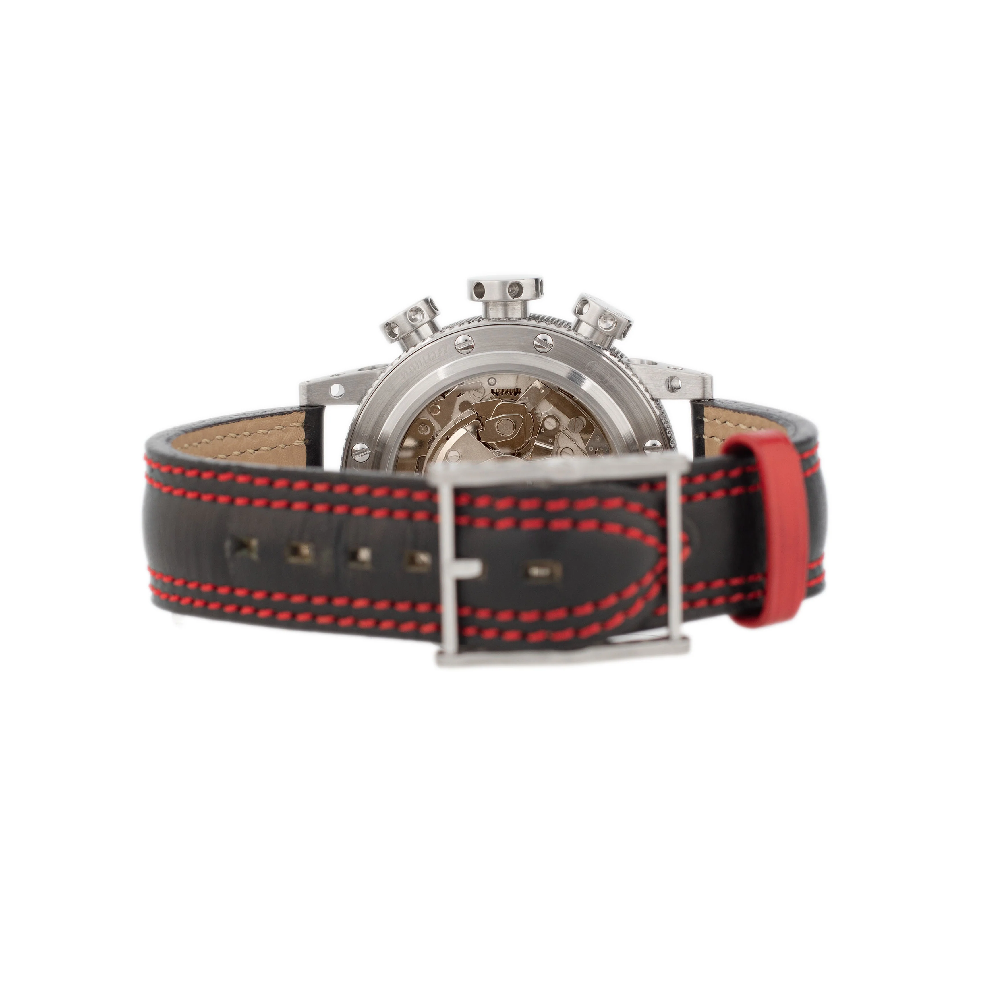 B.R.M Racing Stainless Steel Silver Dial 44mm V12-44 Full Set - Image 5