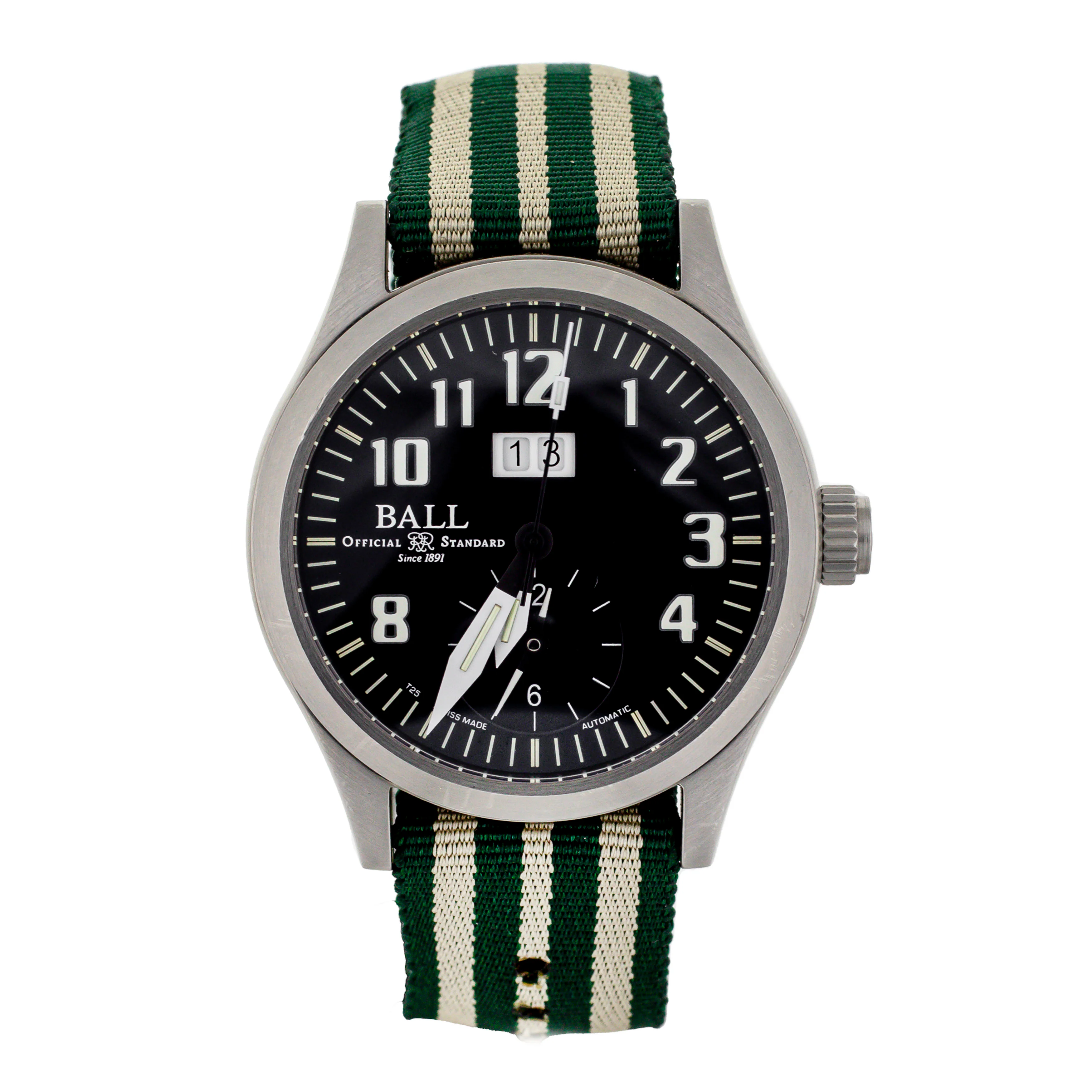 Ball Engineer Master II Voyager Black Dial Nato 40mm GM2286C-S6J-BK Full Set