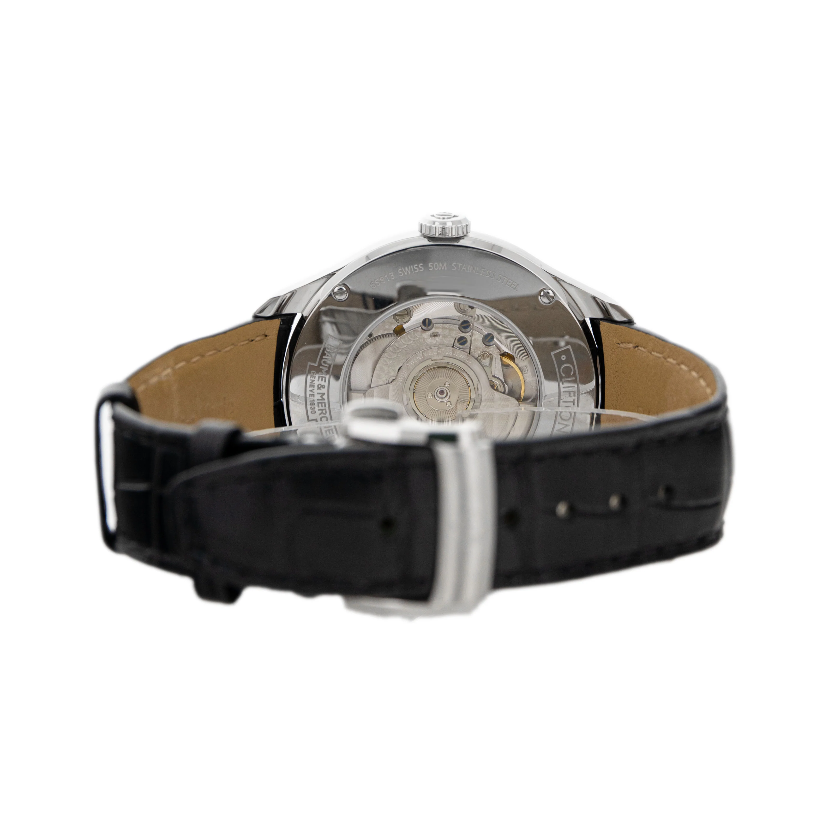 Baume & Mercier Clifton GMT Power Reserve Stainless Steel Blue 43mm TO177243 - Image 5