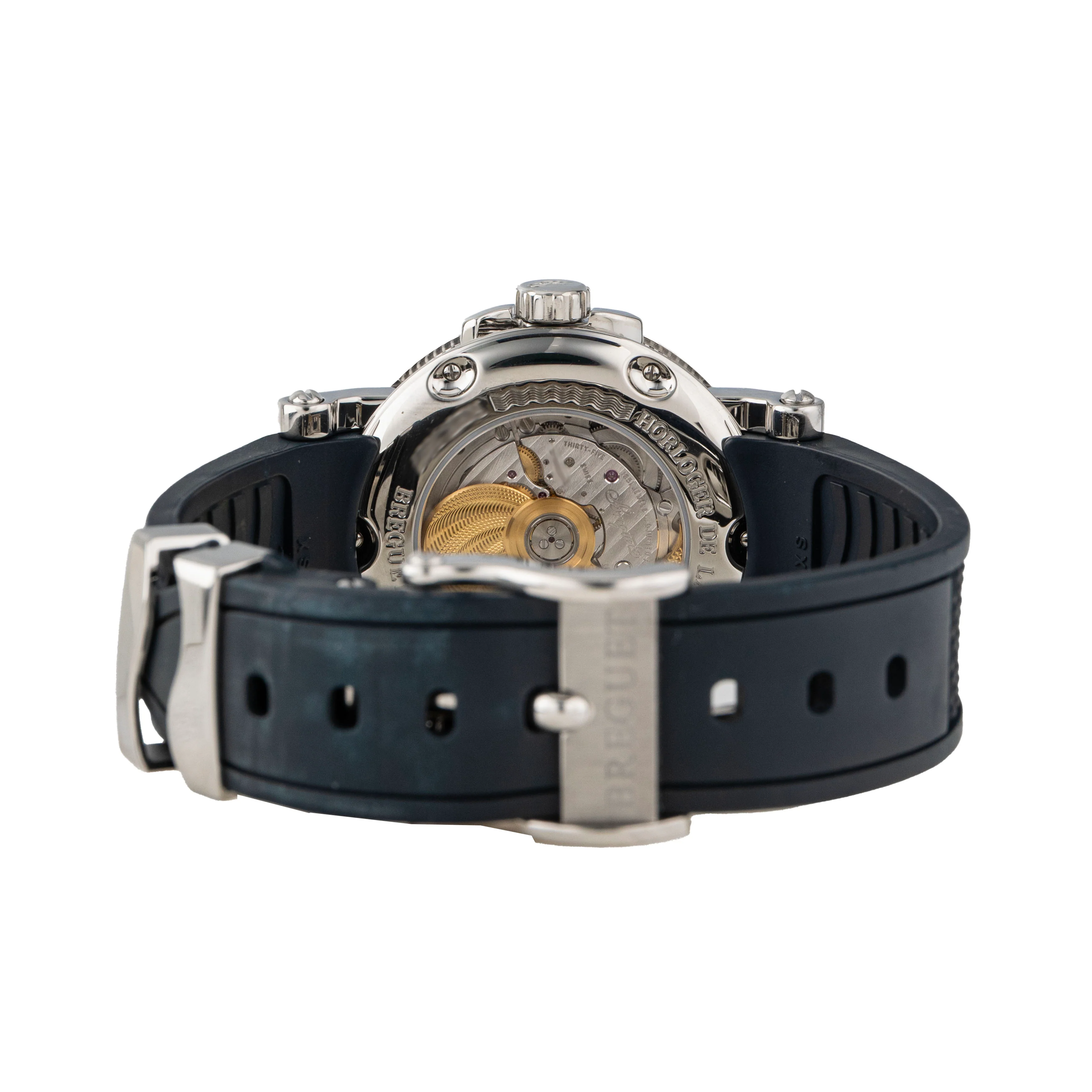 Breguet Marine Big Date Stainless Steel Blue Dial 39mm 5817ST/Y2/5V8 - Image 5