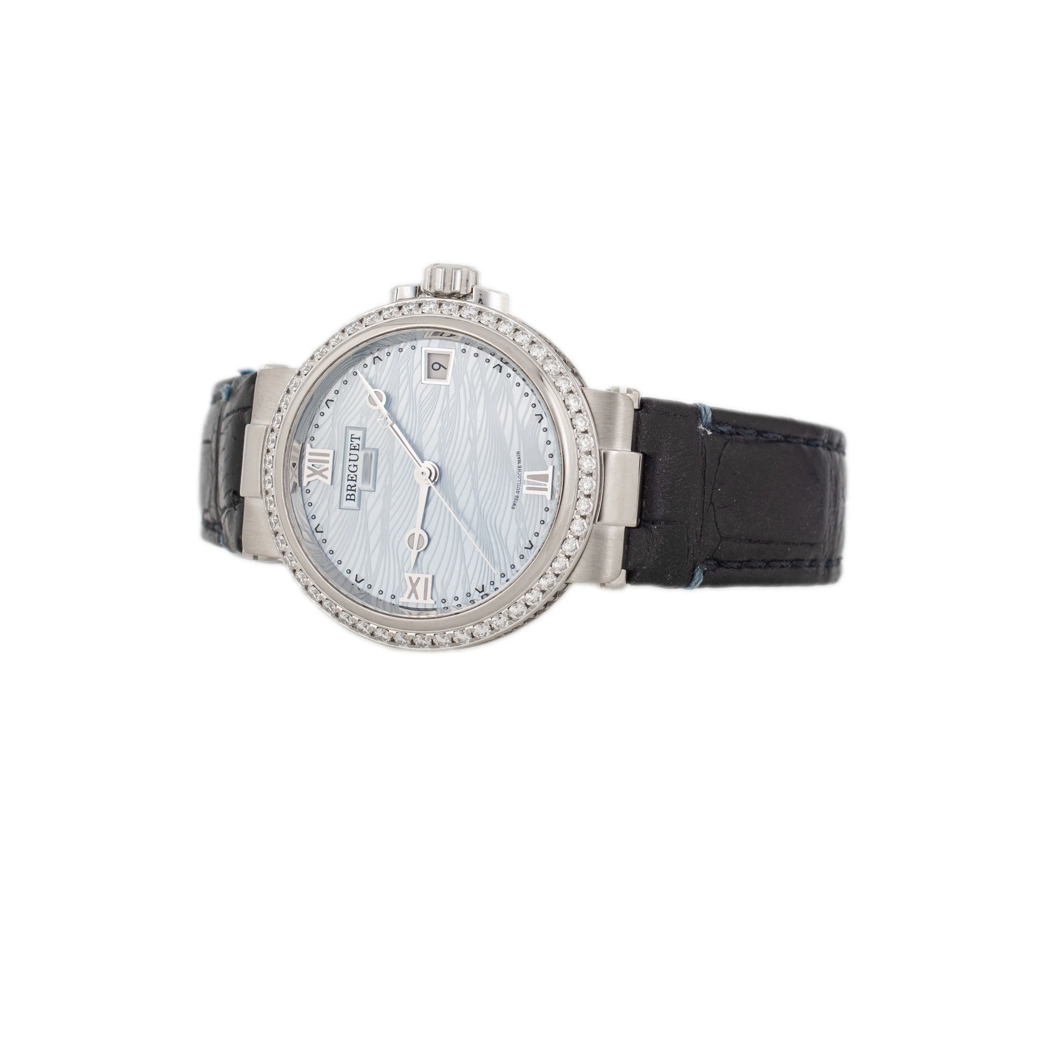 Breguet Marine White Gold Mother Of Pearl Dial 33.8mm 9518BB/V2/984/D000 Full Set - Image 3