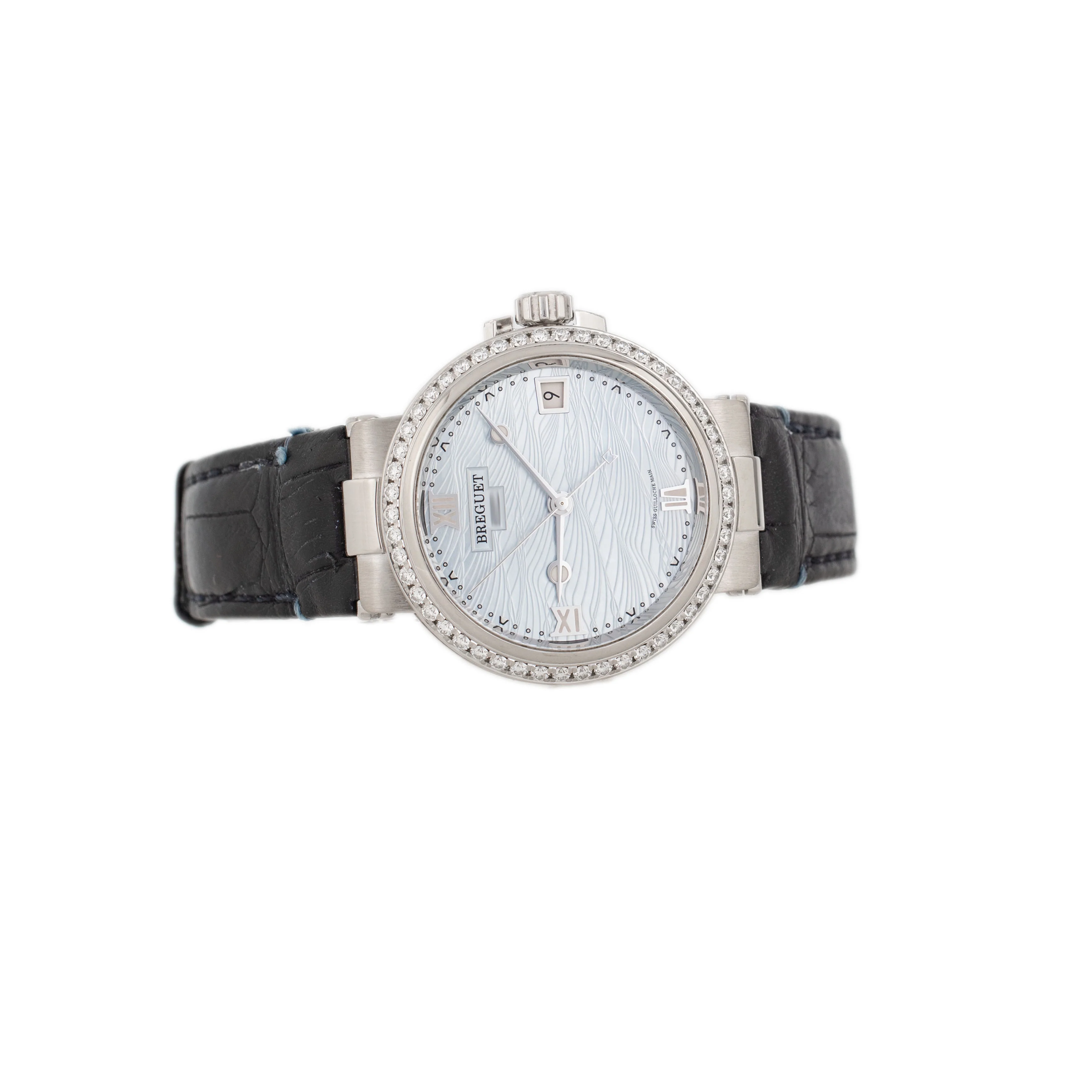Breguet Marine White Gold Mother Of Pearl Dial 33.8mm 9518BB/V2/984/D000 Full Set - Image 4
