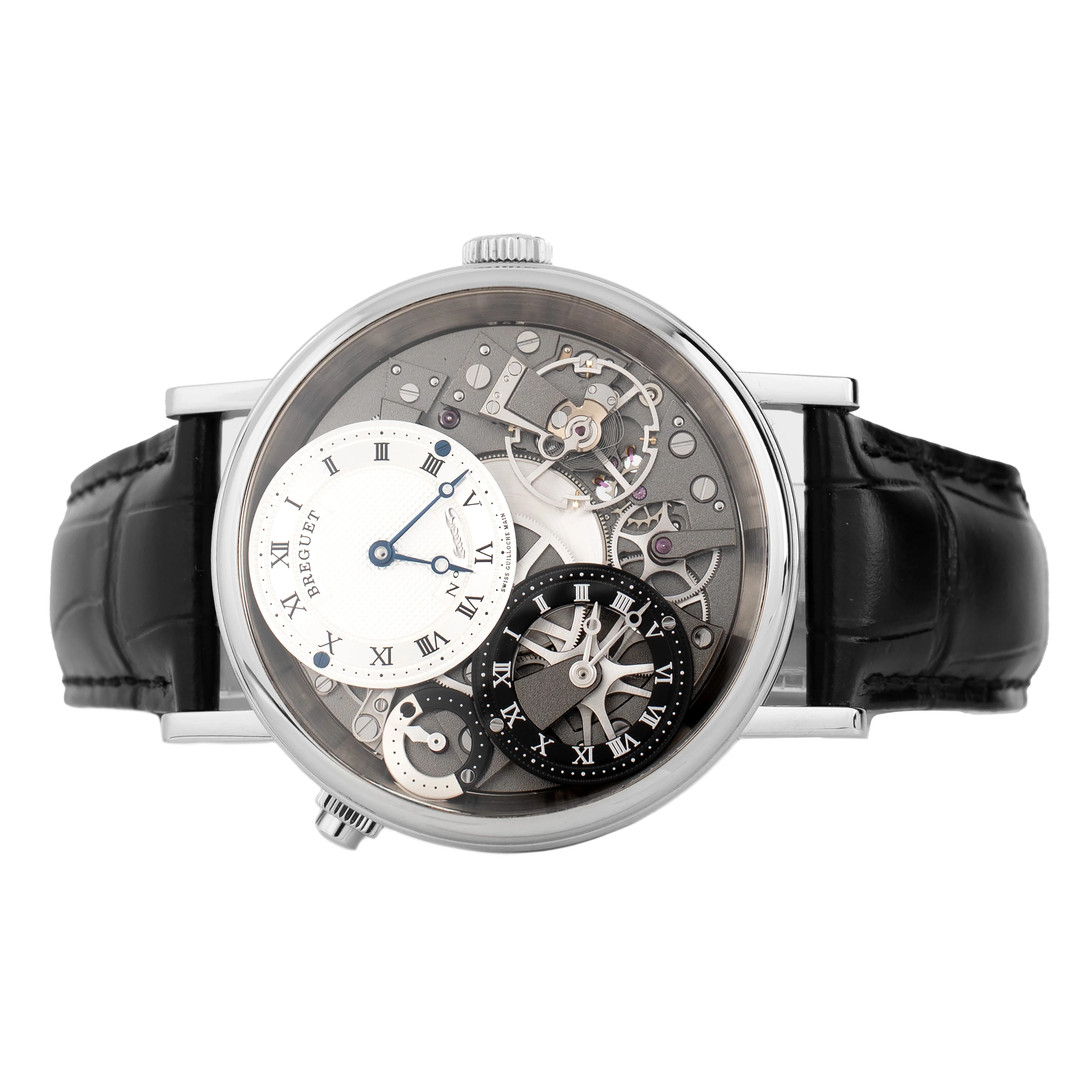 Breguet Tradition GMT 7067 White Gold Skeleton Dial 40mm 7067BB/G1/9W6 Full Set - Image 2