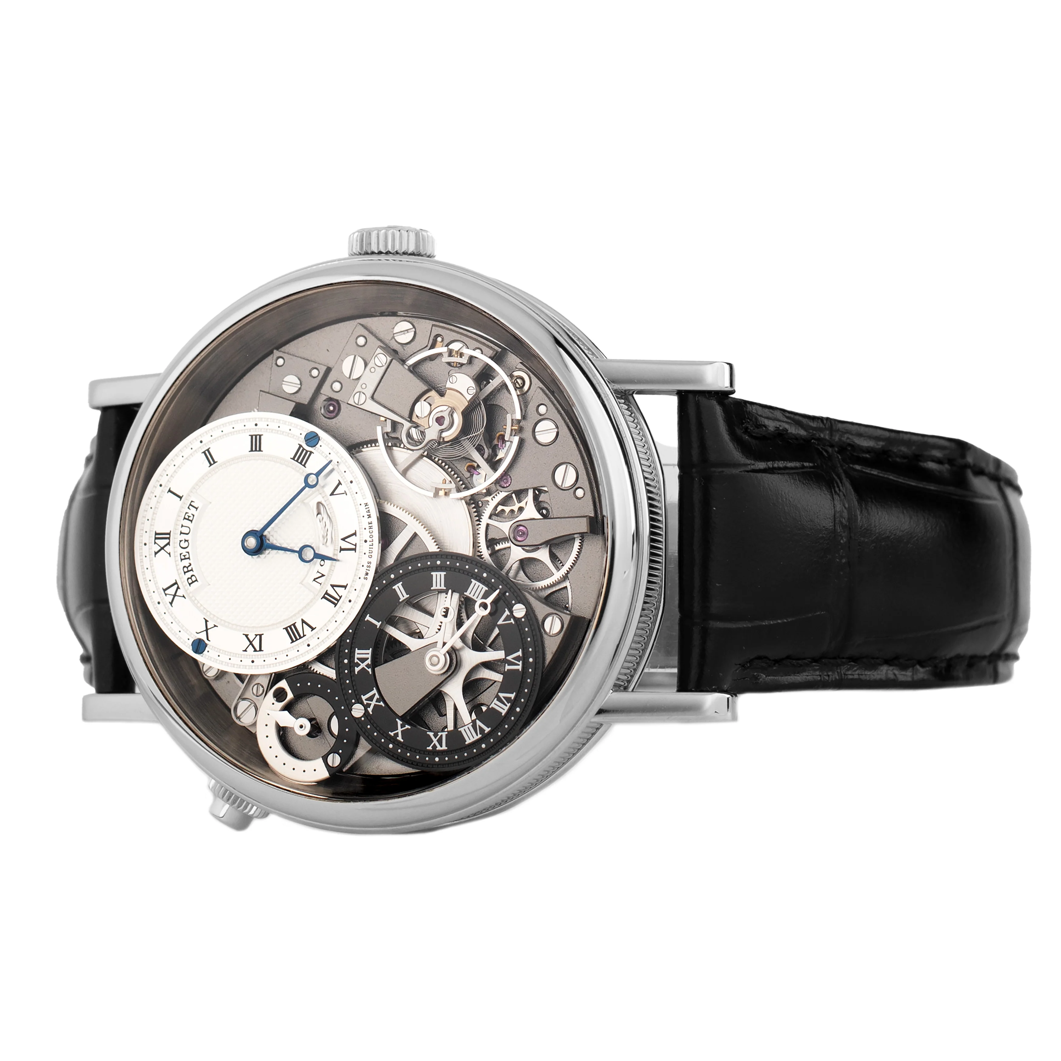 Breguet Tradition GMT 7067 White Gold Skeleton Dial 40mm 7067BB/G1/9W6 Full Set - Image 3