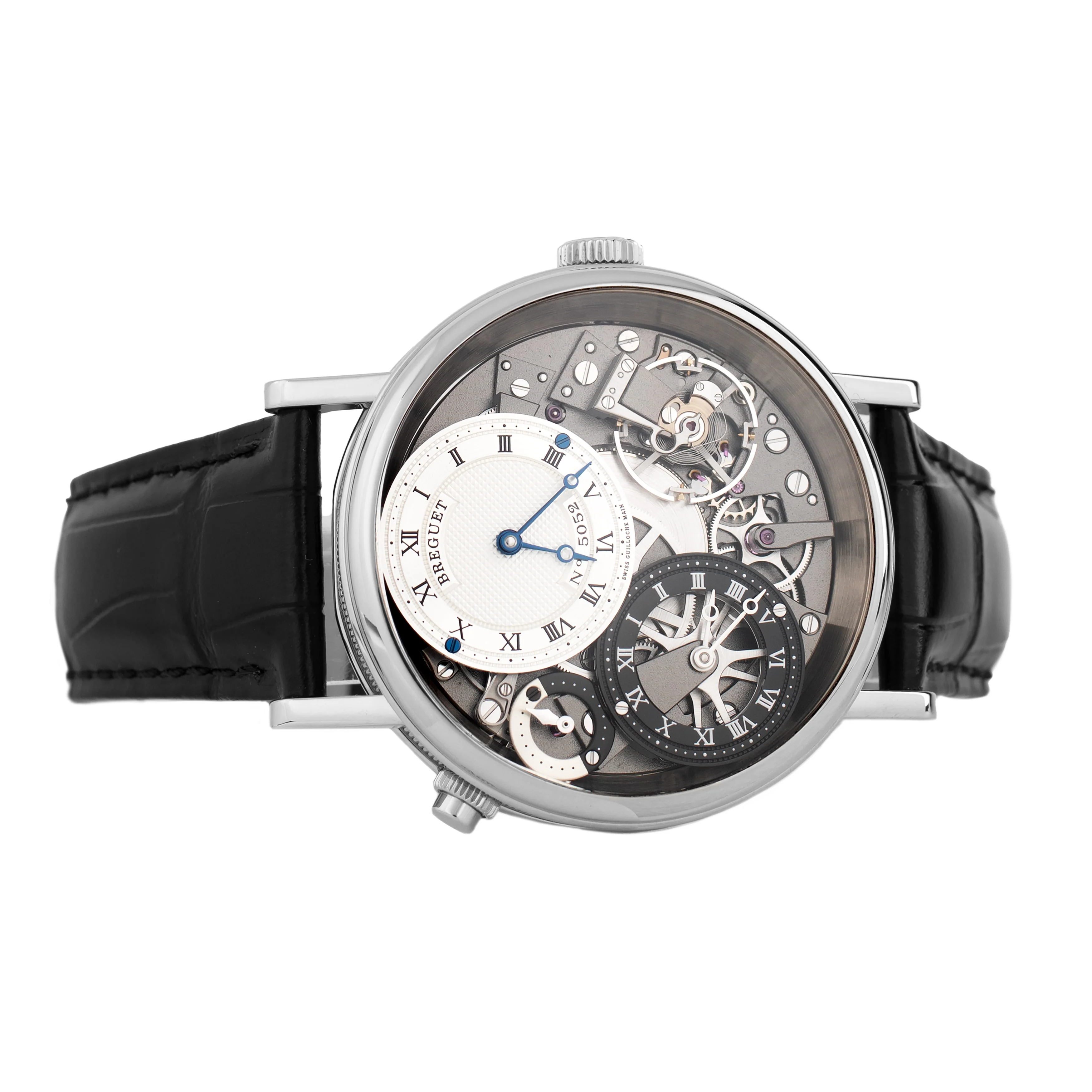 Breguet Tradition GMT 7067 White Gold Skeleton Dial 40mm 7067BB/G1/9W6 Full Set - Image 4