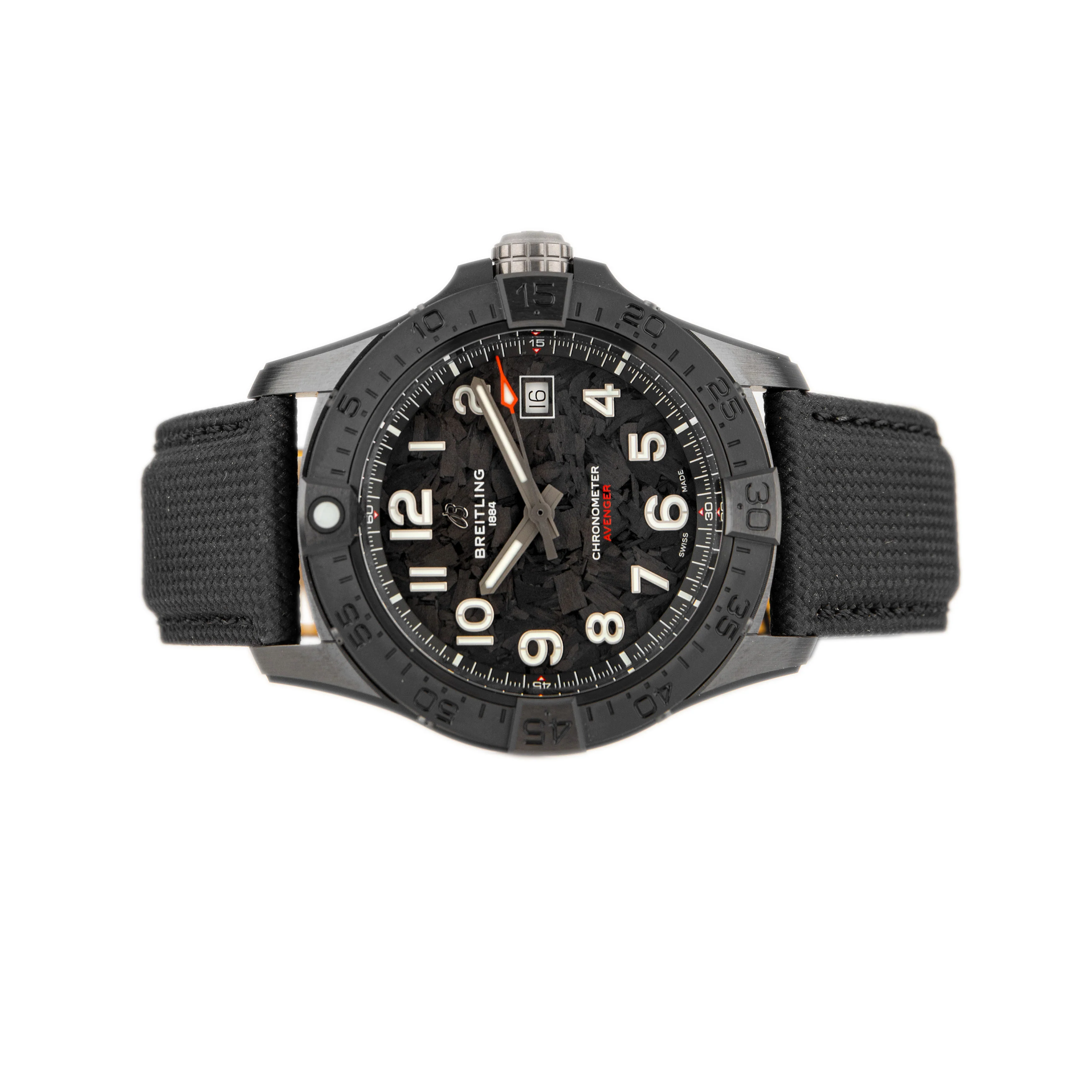Breitling Avenger Night Mission Ceramic Black Dial 42mm S17328 Full Set - Image 2