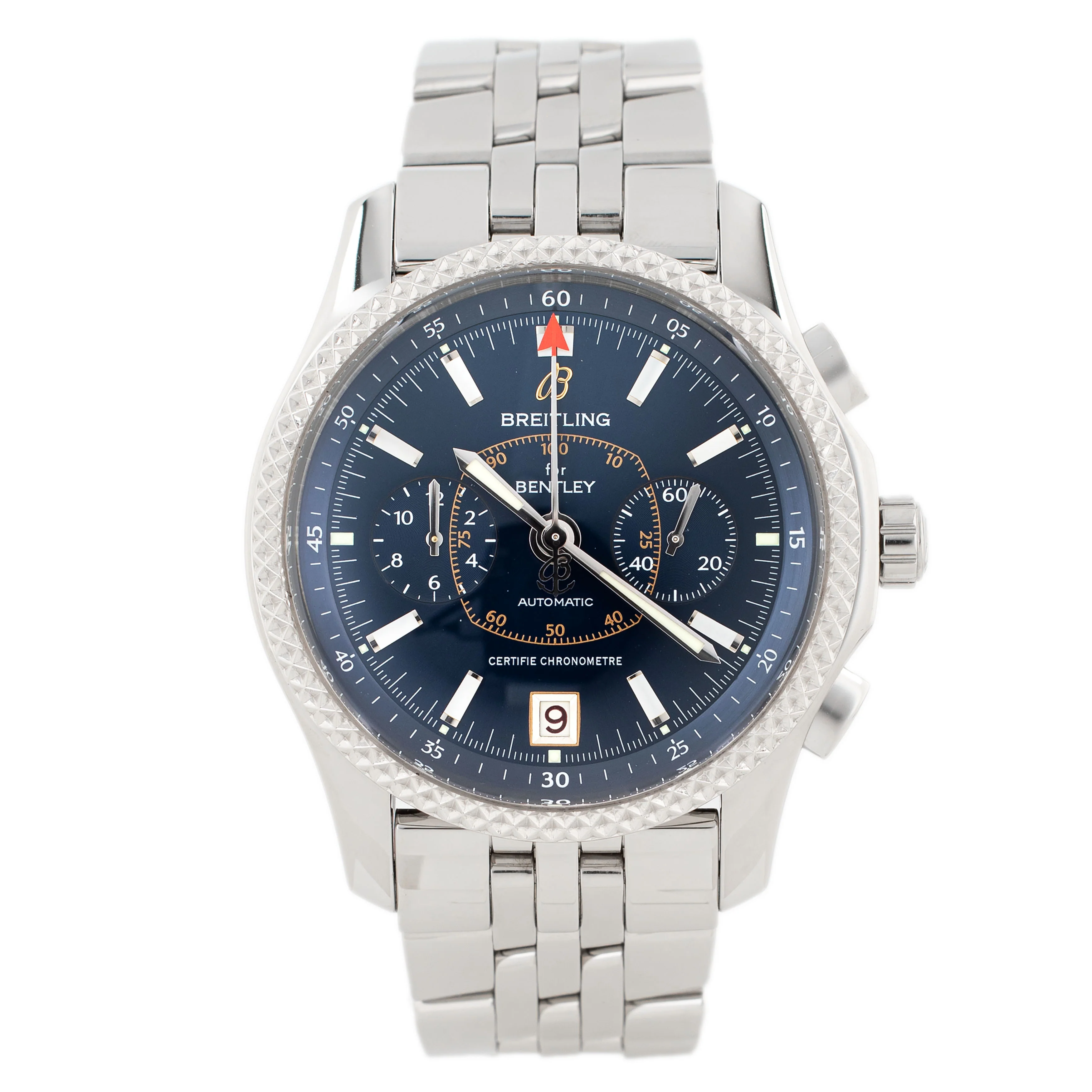 Breitling Bentley Mark VI Stainless Steel Blue Dial 42mm P2636212/C707