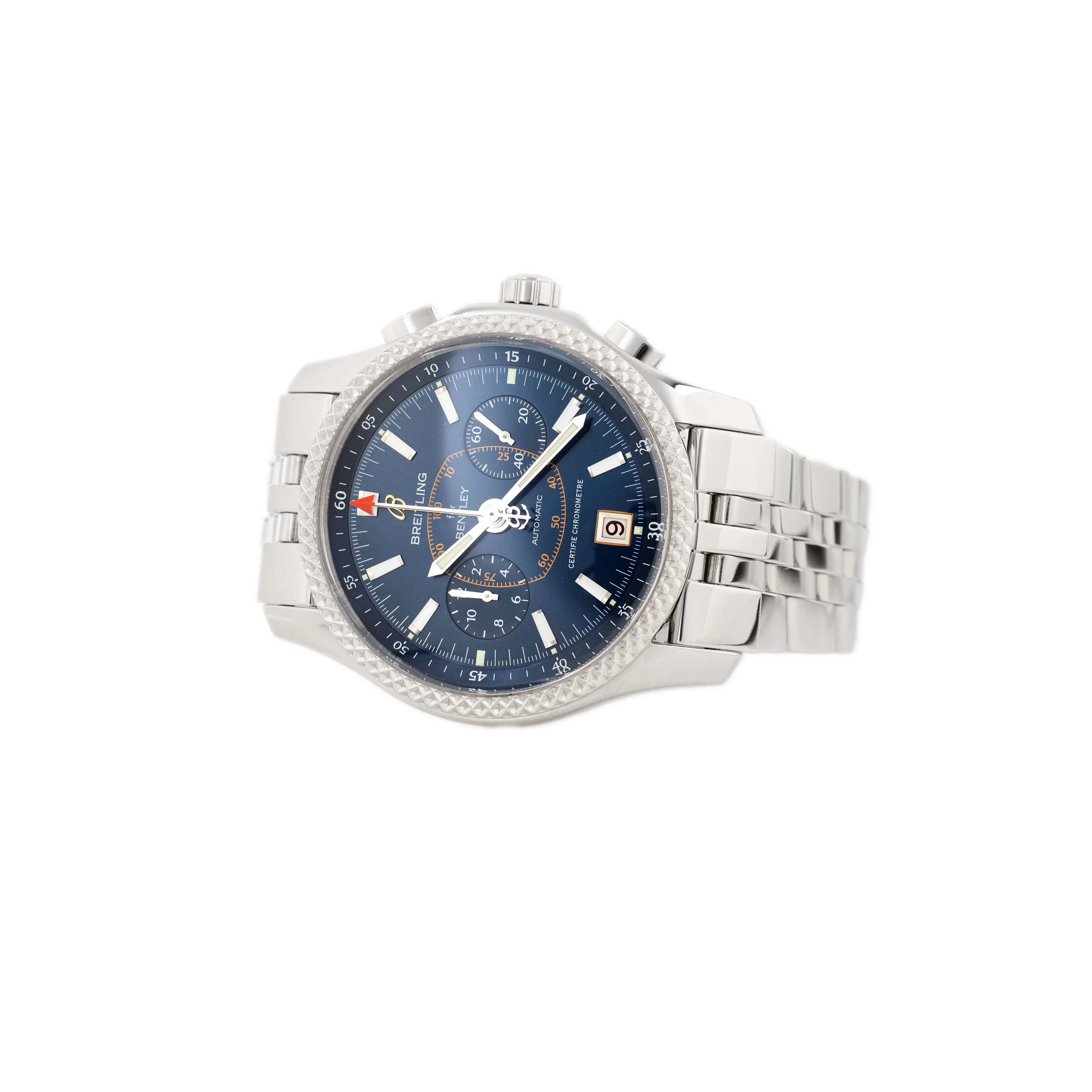 Breitling Bentley Mark VI Stainless Steel Blue Dial 42mm P2636212/C707 - Image 3