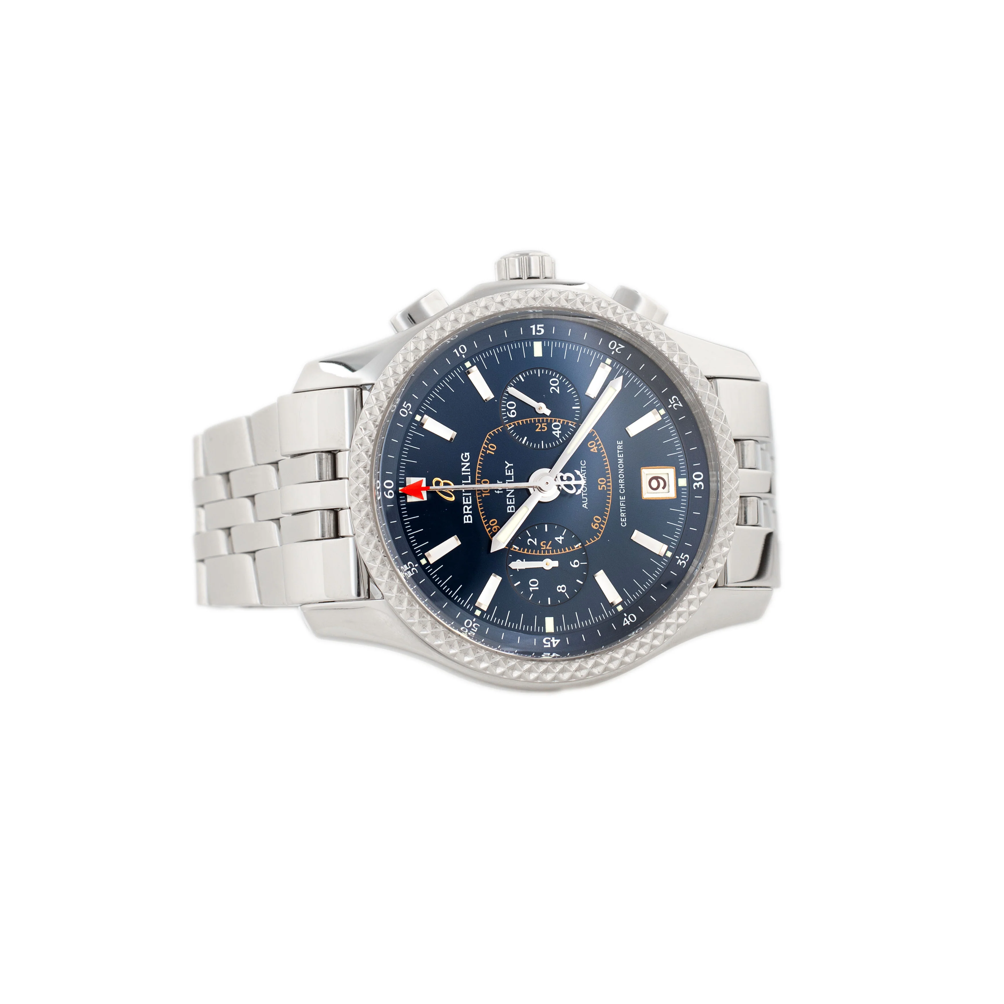 Breitling Bentley Mark VI Stainless Steel Blue Dial 42mm P2636212/C707 - Image 4