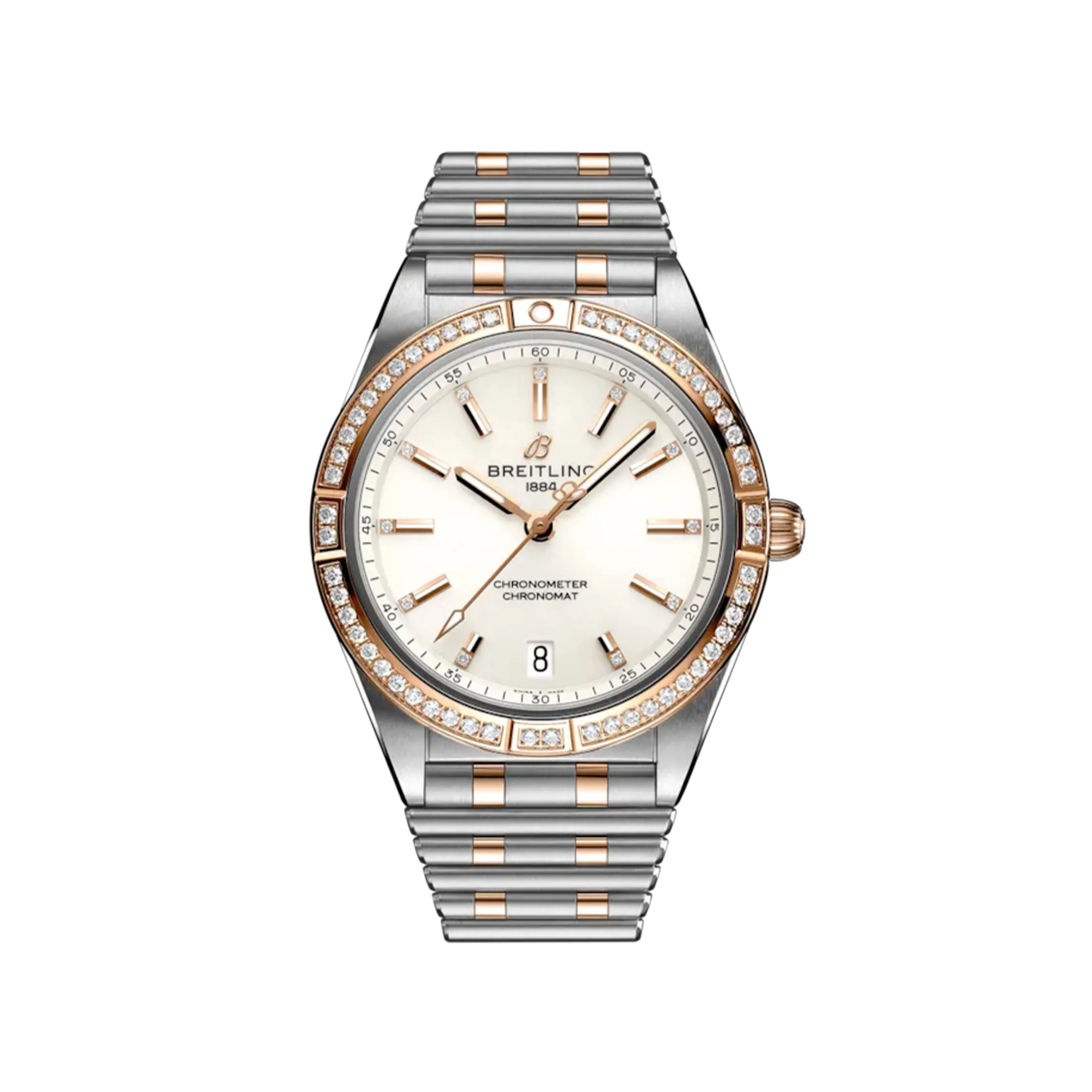 Breitling Chronomat Automatic Watch, 36mm White Dial, U10380591A1U1