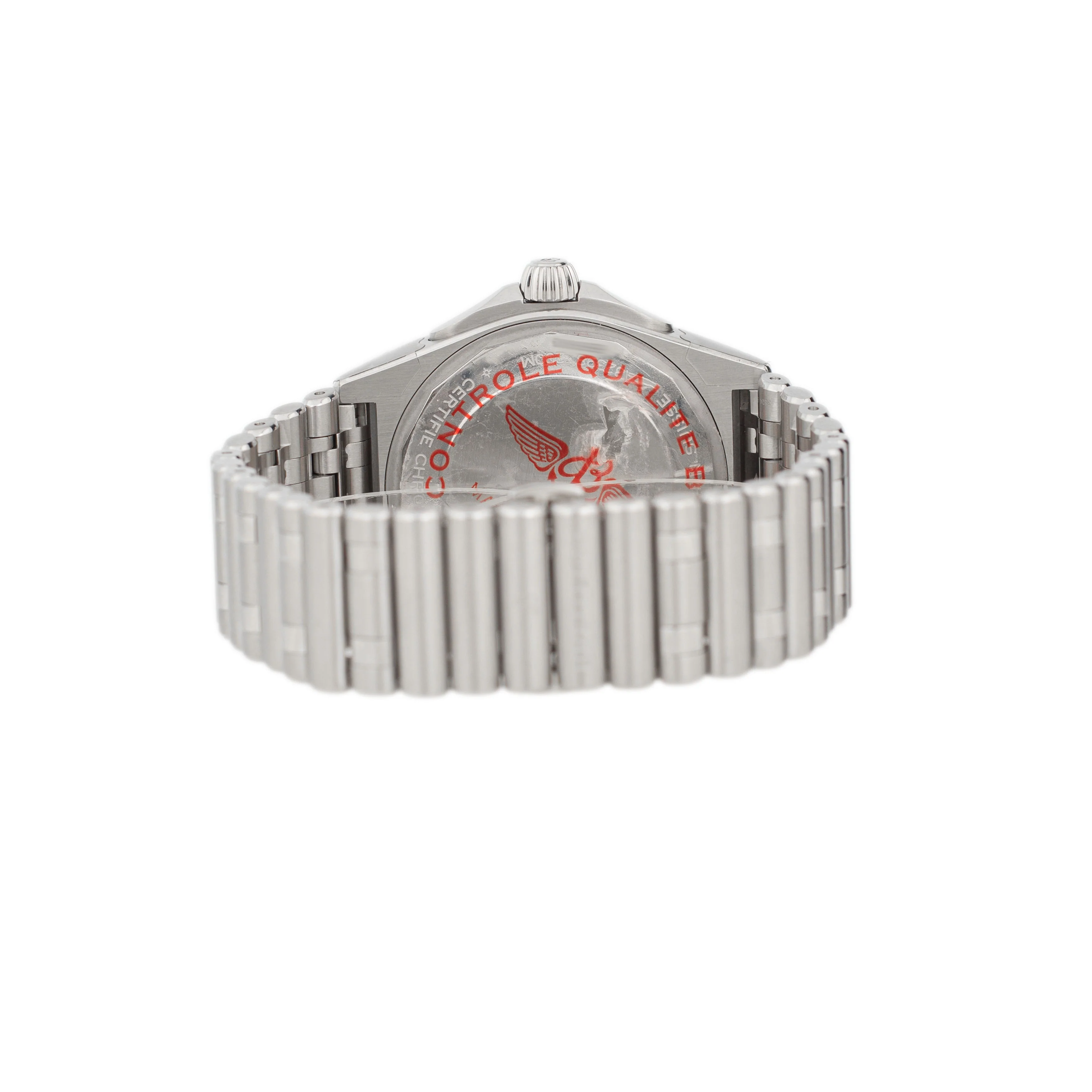 Breitling Chronomat GMT 40 Stainless Steel Gray Dial 40mm A32398 Full Set - Image 5