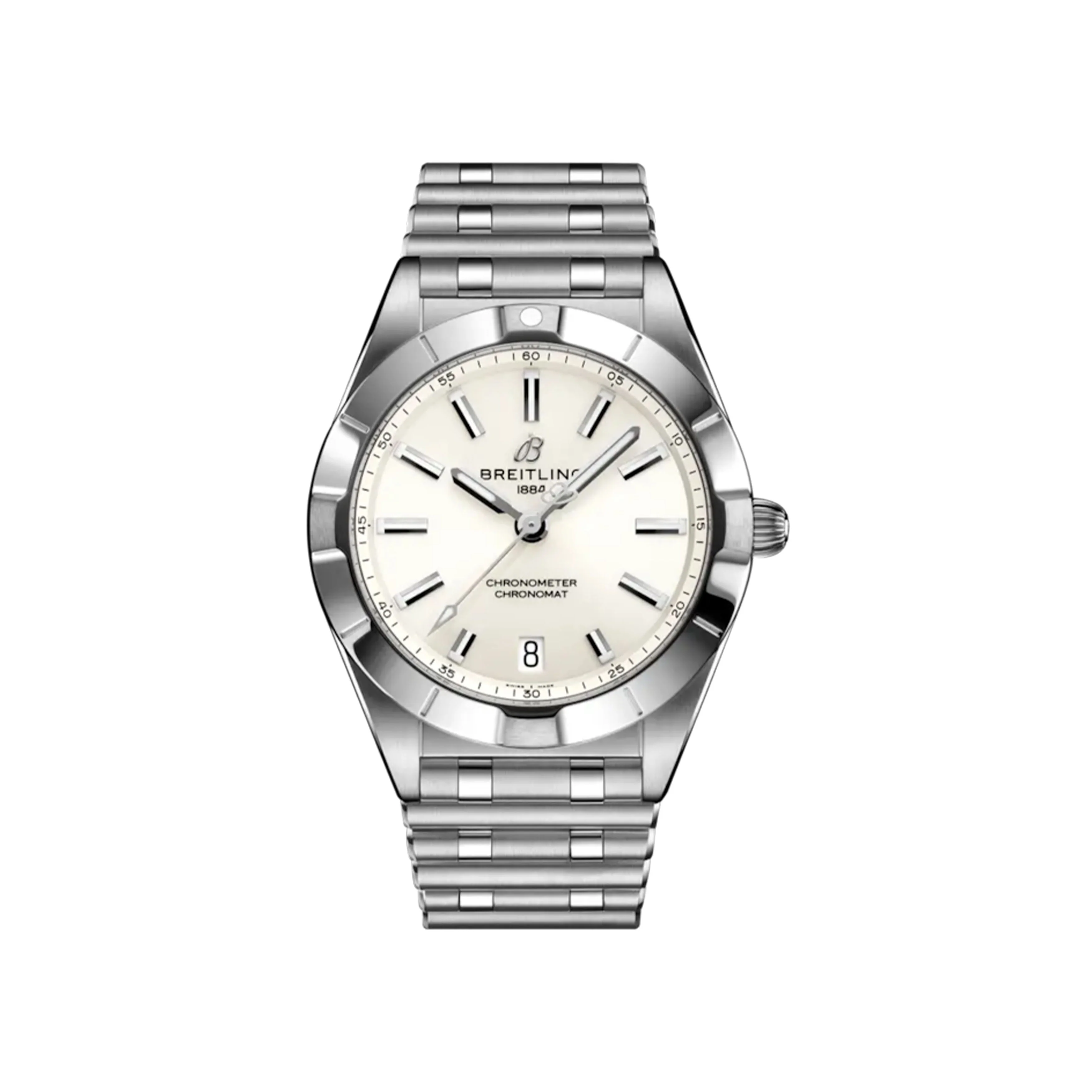 Breitling Chronomat Watch, 32mm White Dial, A77310101A2A1