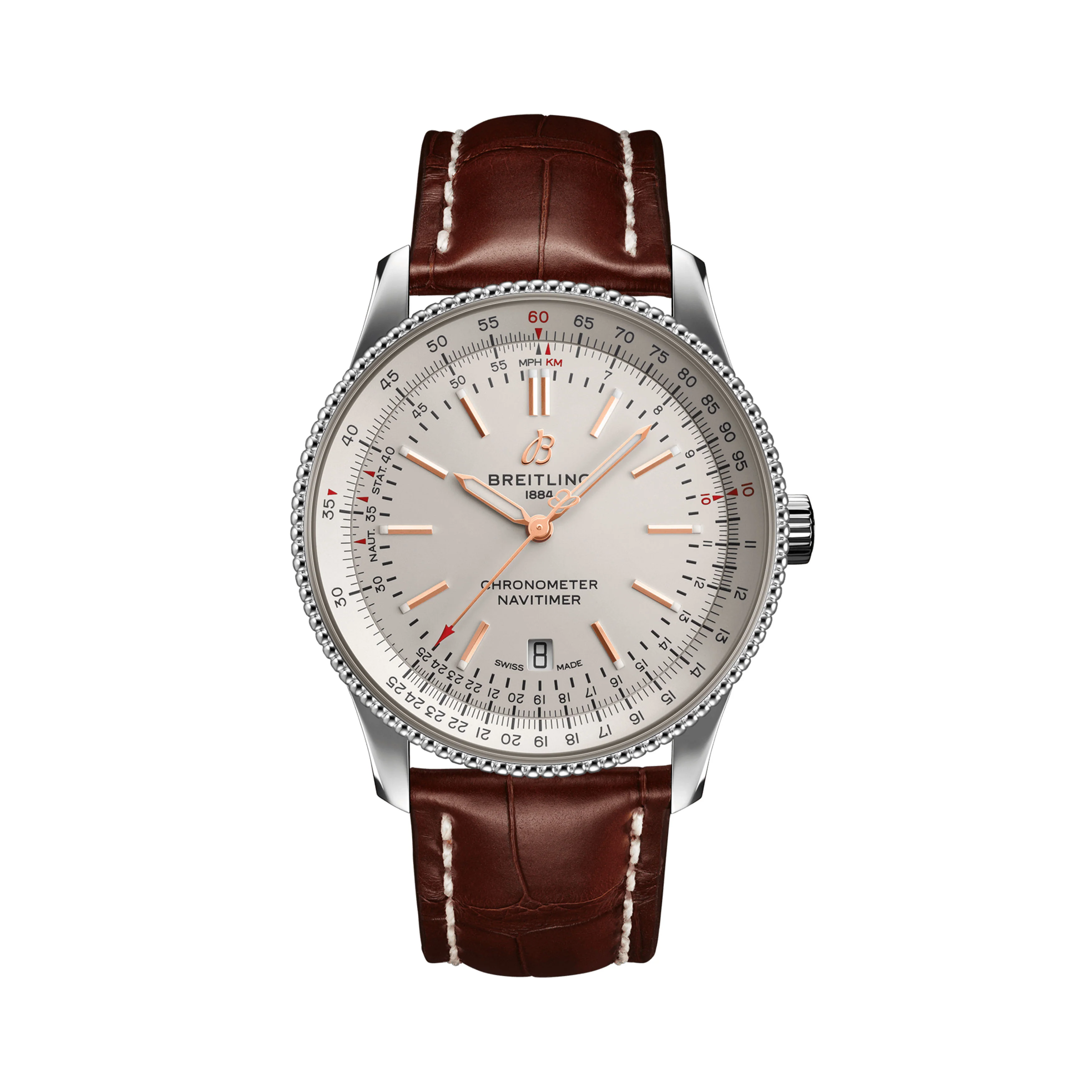 Breitling Navitimer Automatic Watch, 41mm White Dial, A17326211G1P2