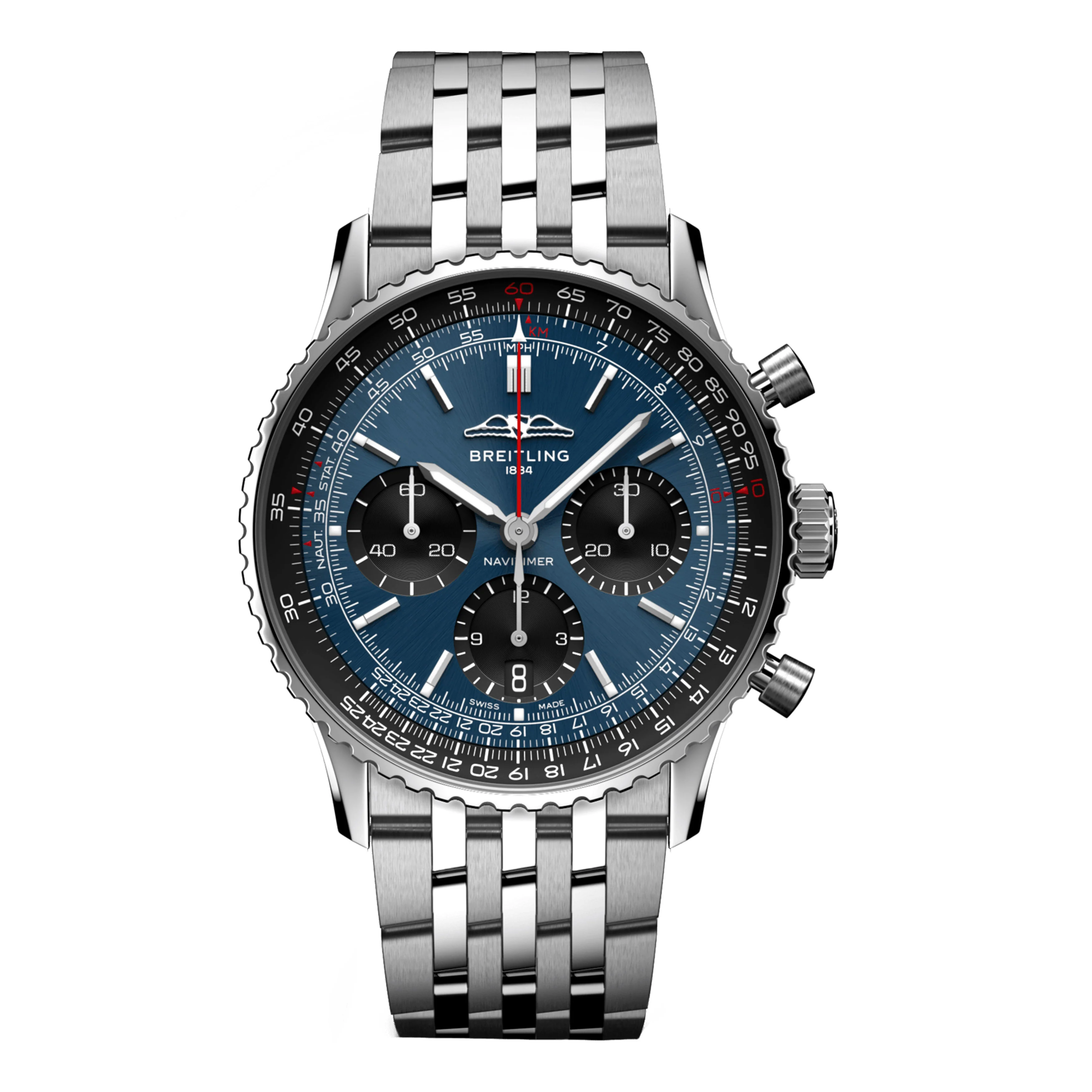 Breitling Navitimer B01 Chronograph Watch, 41mm Blue Dial, AB0139241C1A1