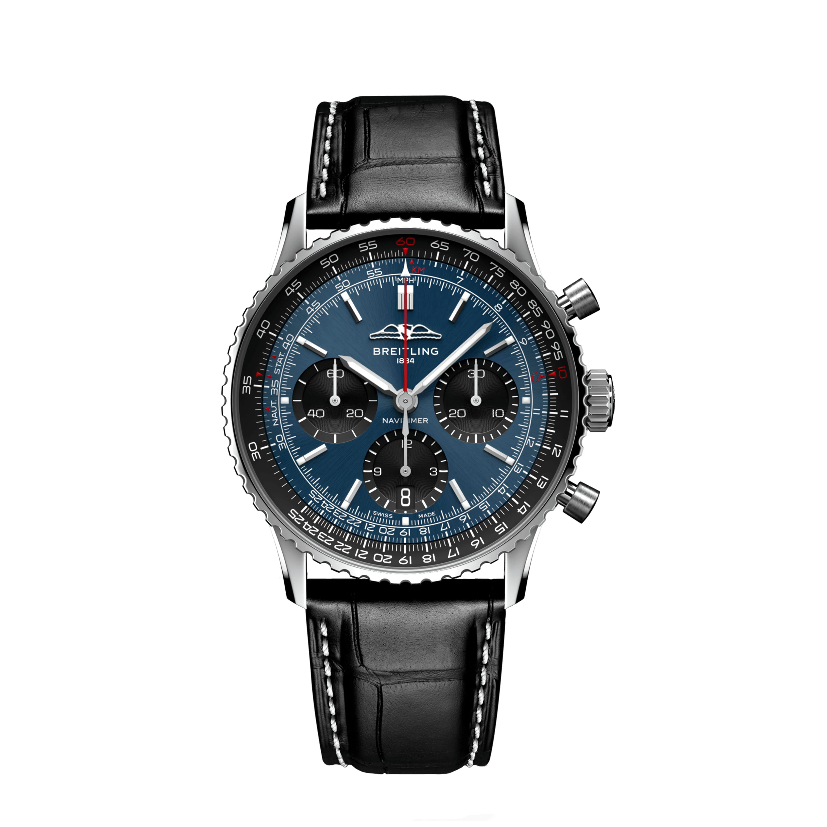 Breitling Navitimer B01 Chronograph Watch, 41mm Blue Dial, AB0139241C1P1