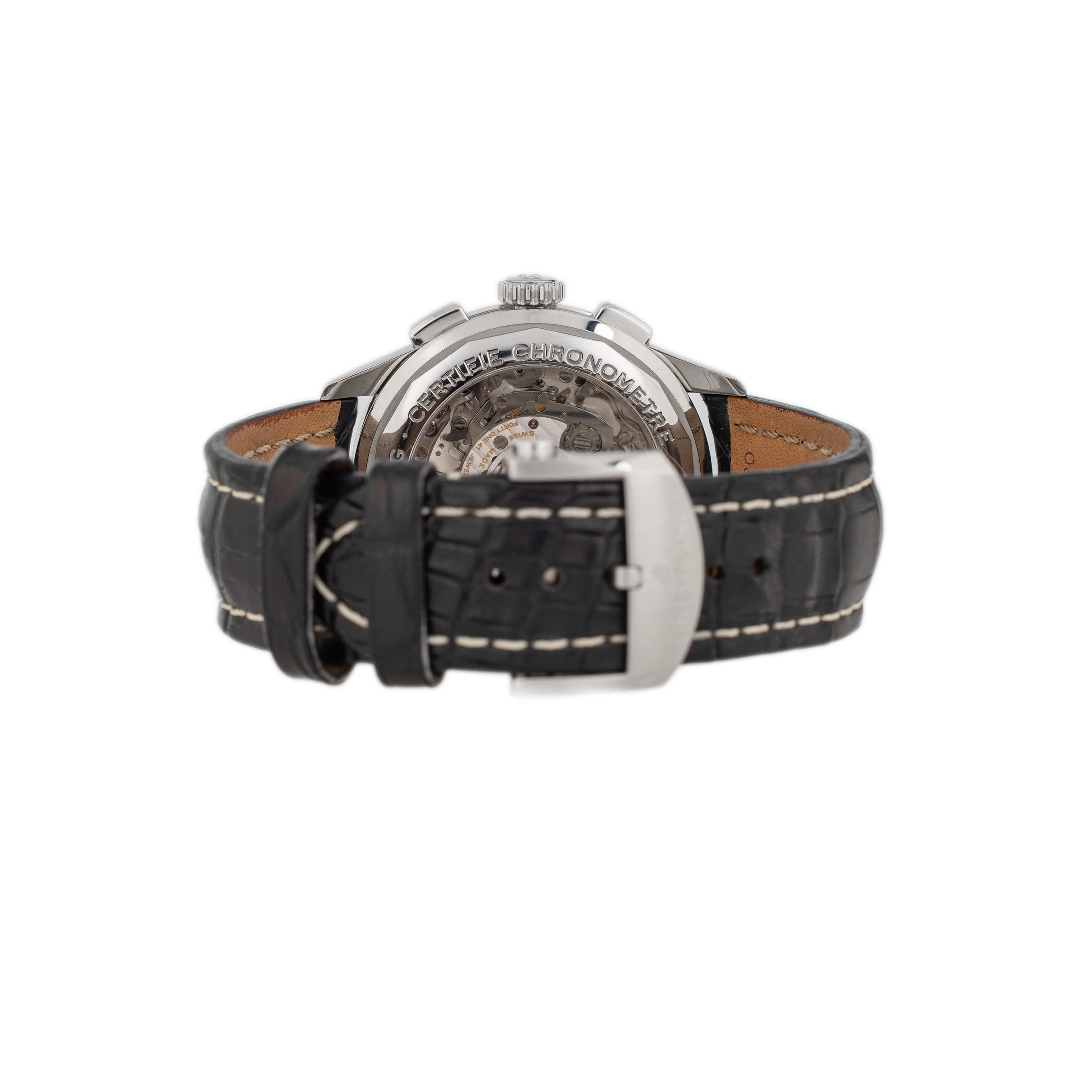 Breitling Premier Chronograph B01 Stainless Steel Silver Dial 42mm AB0118221G1P1 Full Set - Image 5