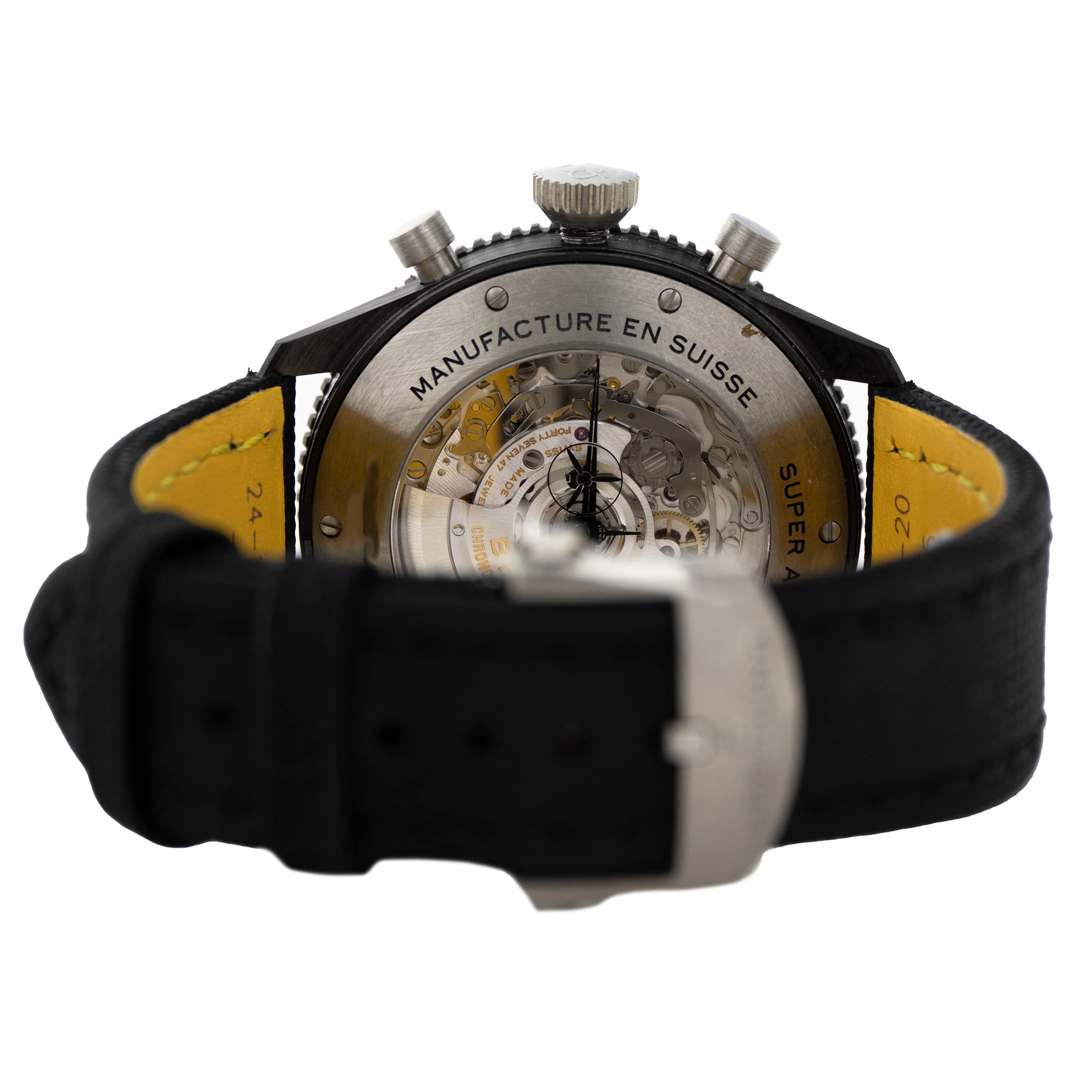 Breitling Avi B04 Chronograph GMT 46 Super Mosquito Black 46mm SB04451A1B1X1 - Image 5