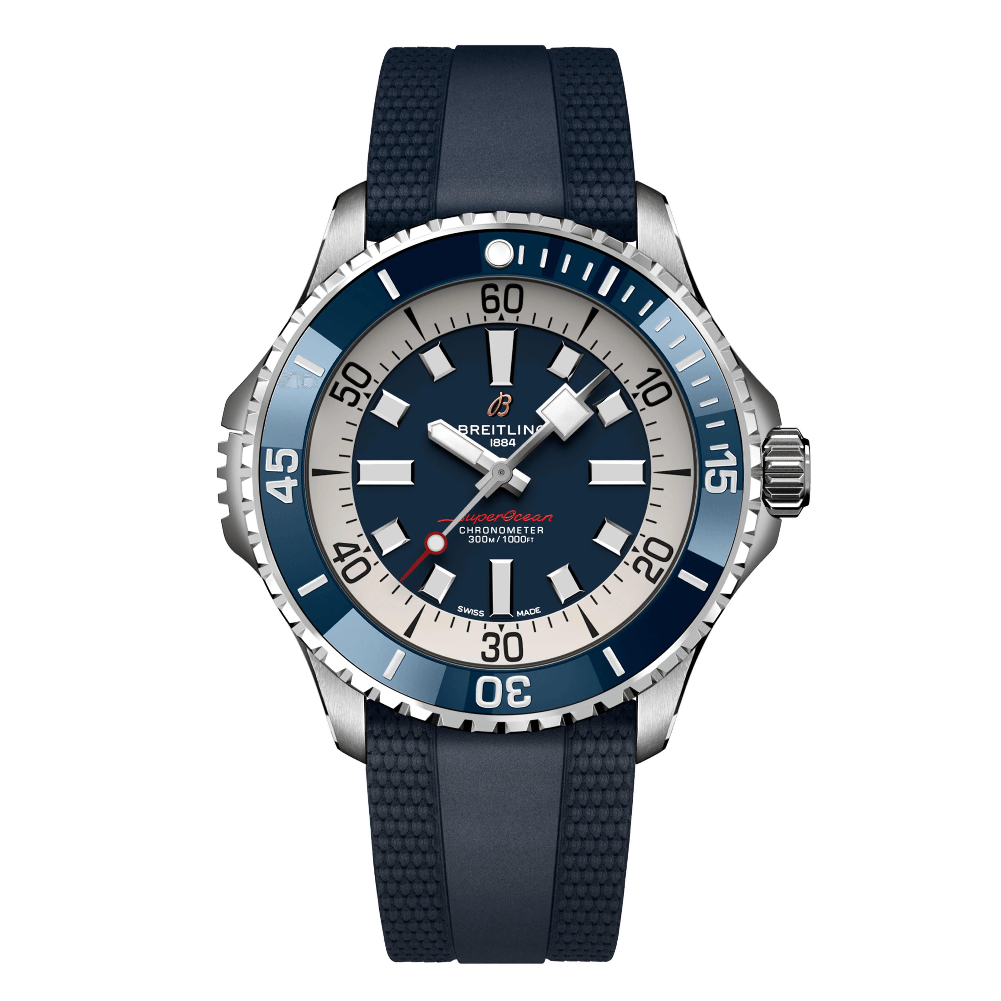Breitling Superocean Automatic Watch, 46mm Blue Dial, A17378E71C1S1
