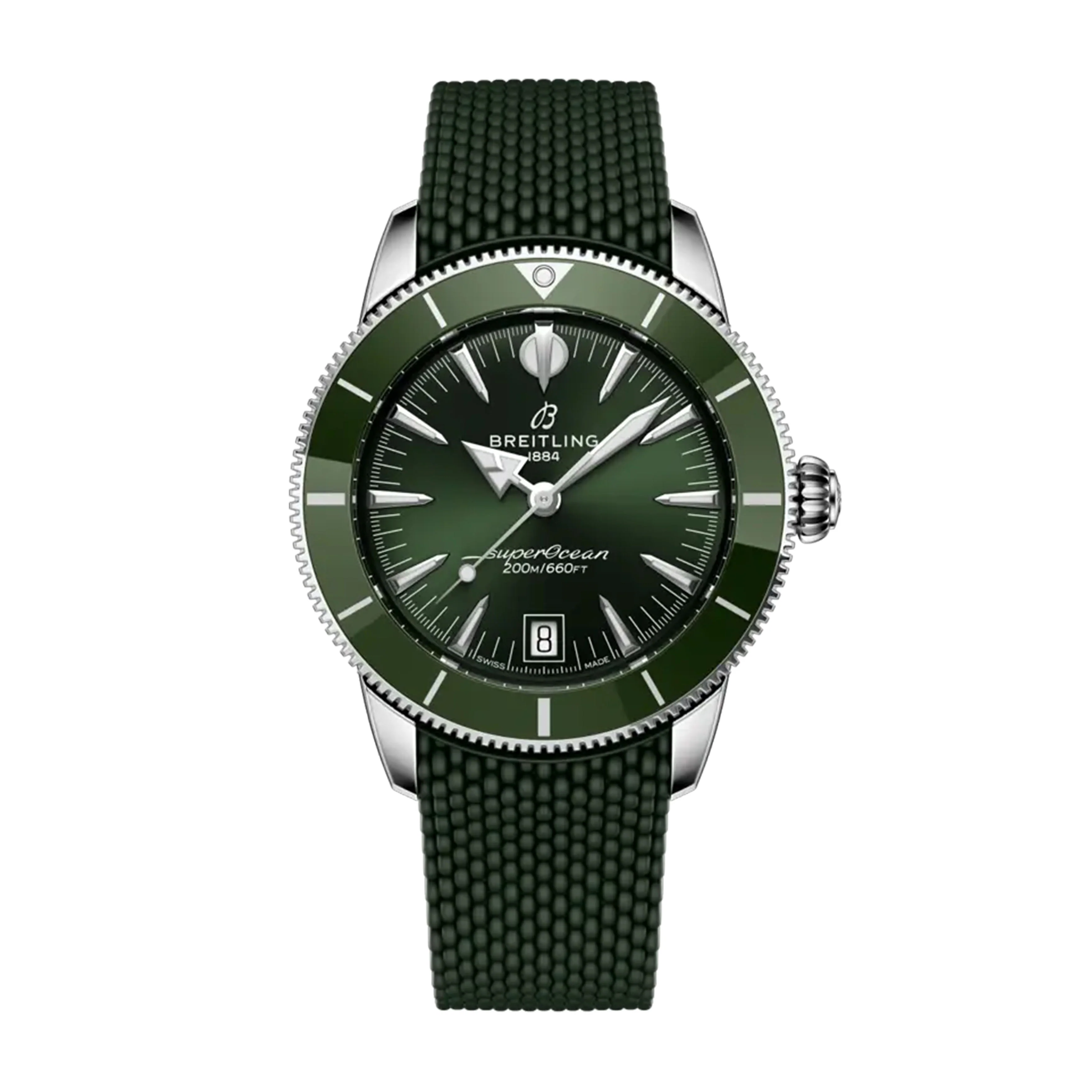 Breitling Superocean Heritage B31 Automatic 40 Watch, 40mm Green Dial, AB3110361L1S1
