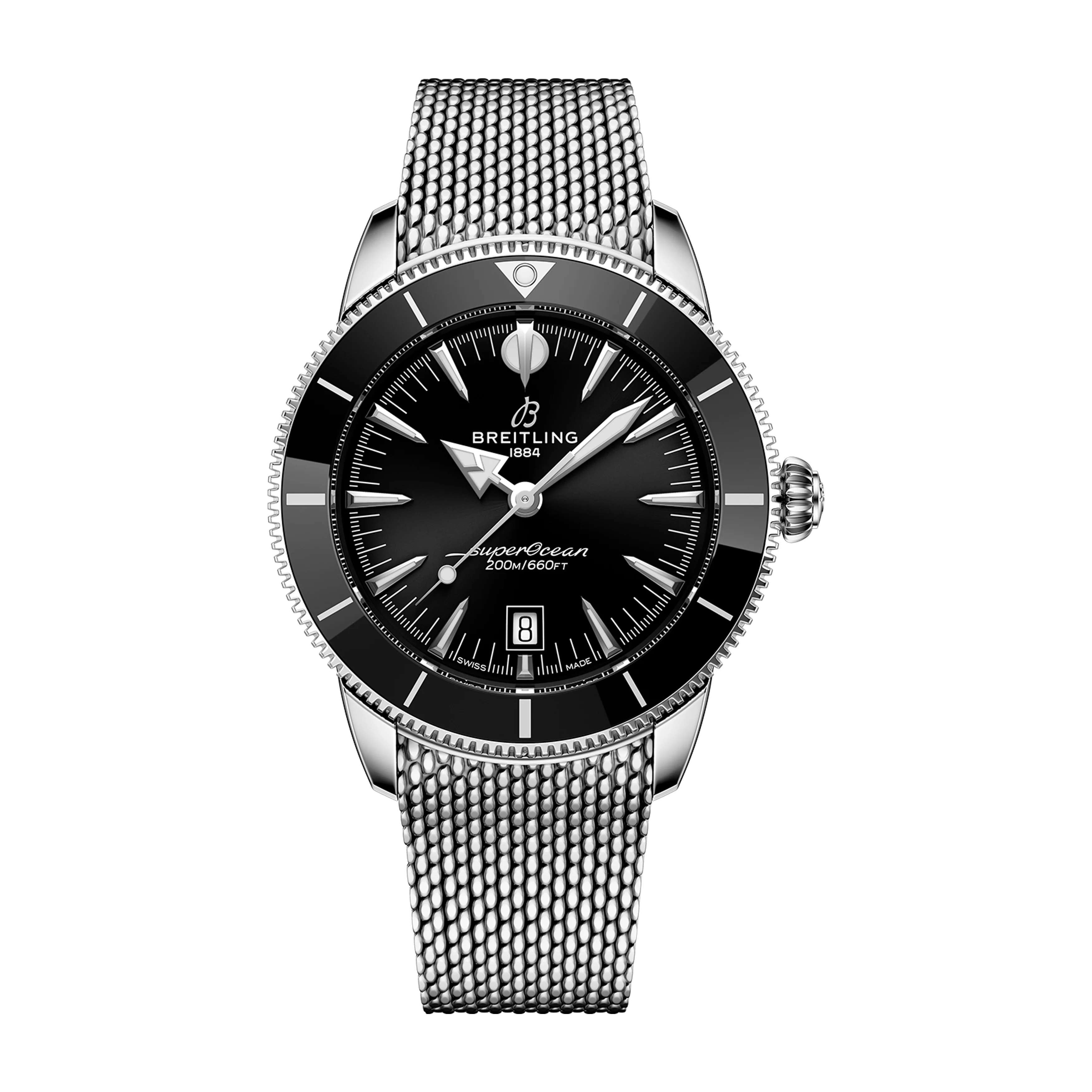 Breitling Superocean Heritage B31 Automatic 42 Watch, 42mm Black Dial, AB3111241B1A1