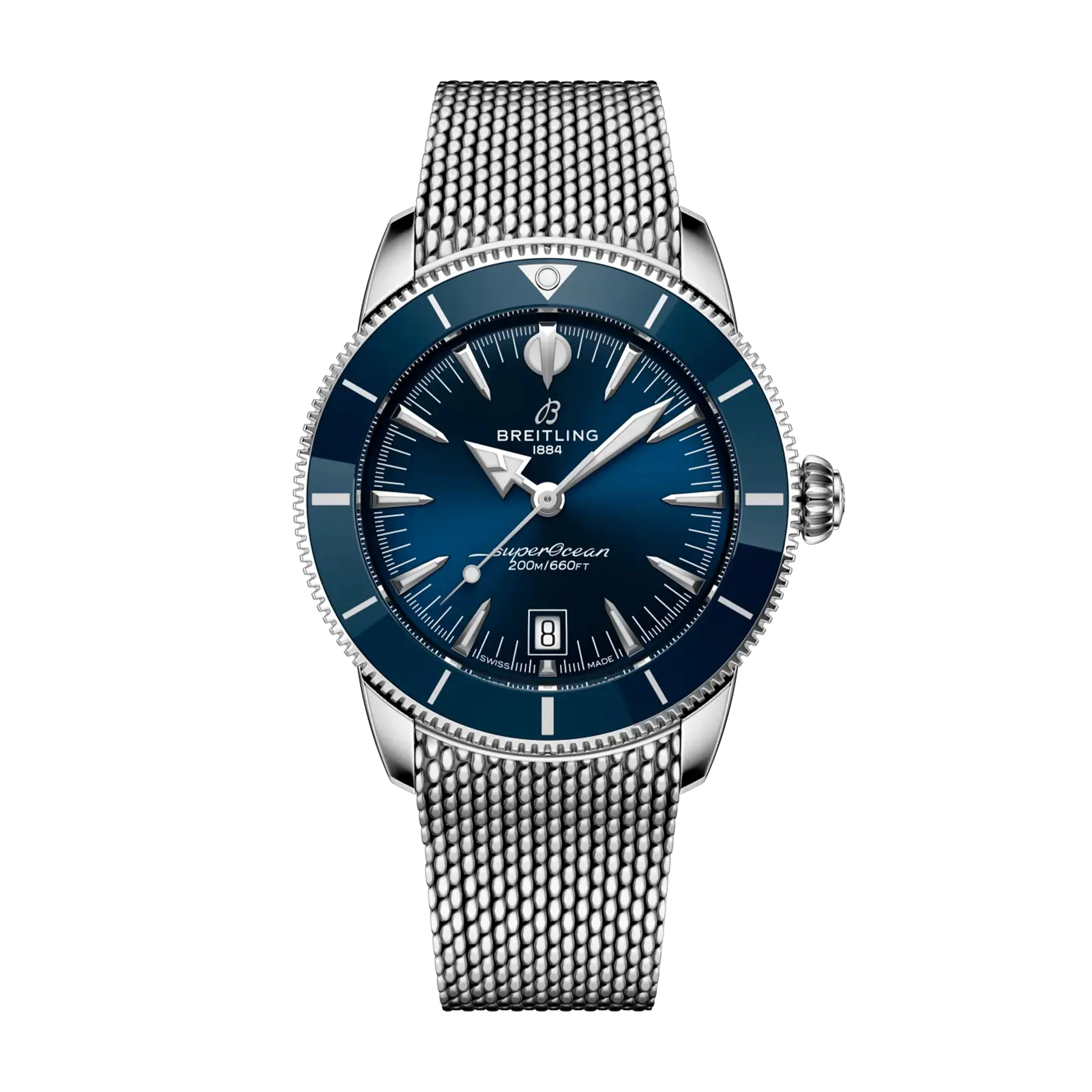 Breitling Superocean Heritage B31 Automatic 42 Watch, 42mm Blue Dial, AB3111161C1A1