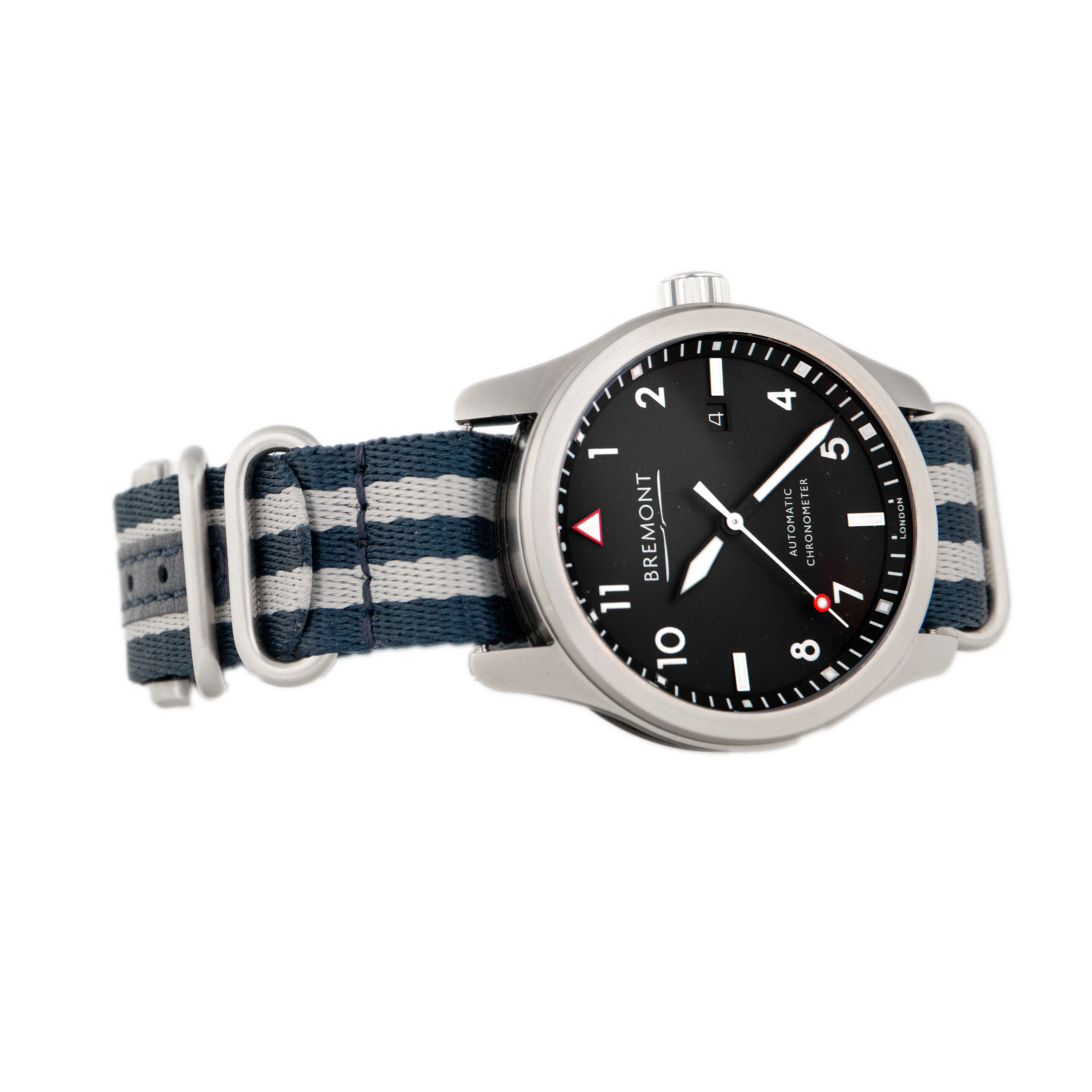 Bremont Solo 43 Stainless Steel Black Dial 43mm Solo-WH Full Set - Image 4