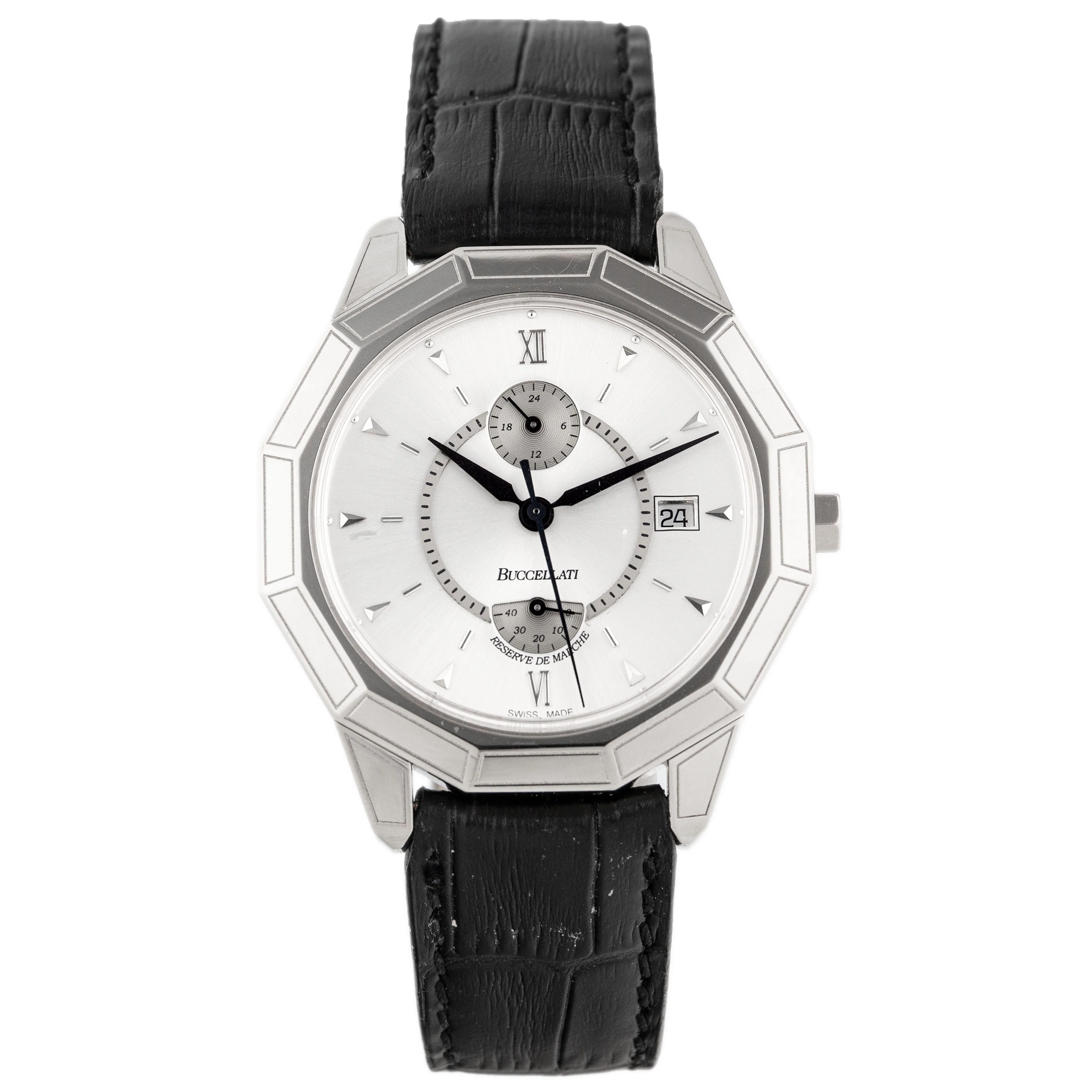 Buccellati Miniachron White Gold Silver Dial 41mm W0800791
