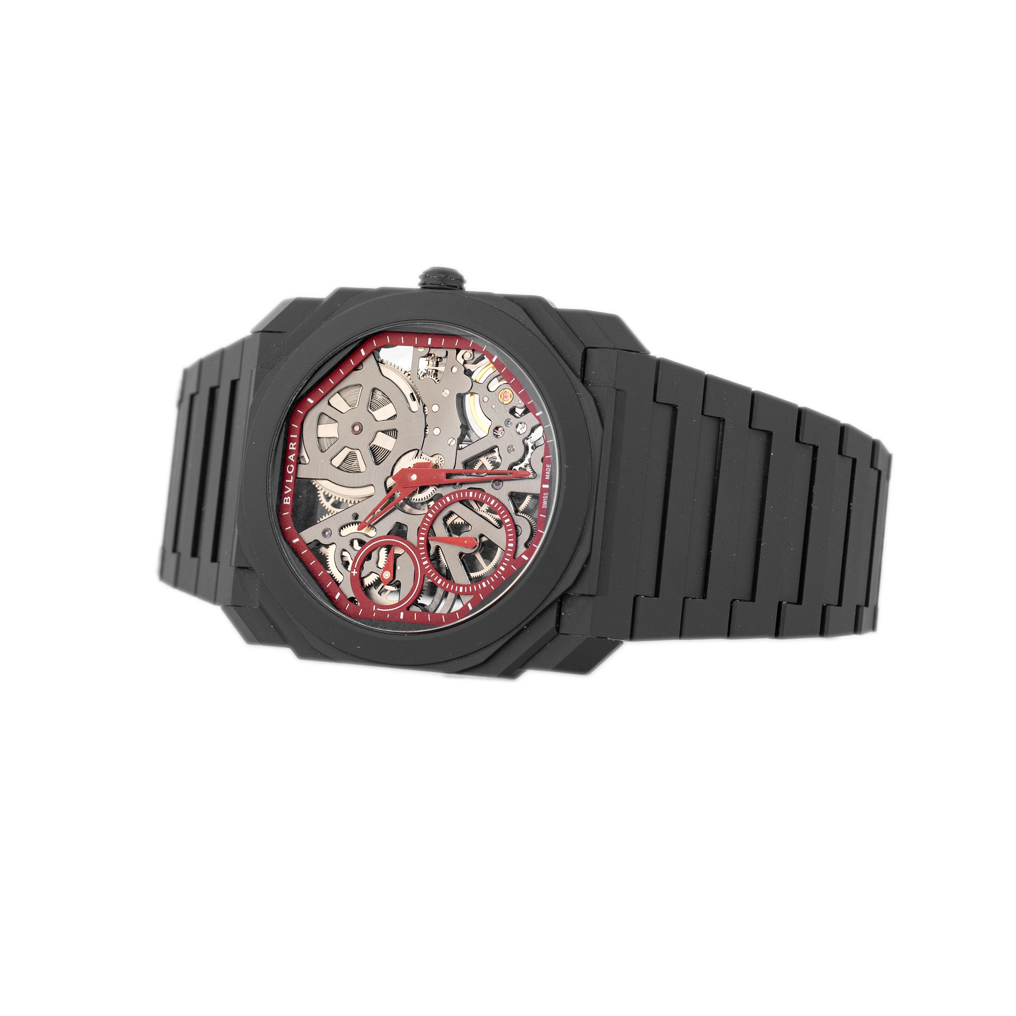 Bulgari Octo Finissimo Limited Edition Ceramic Skeleton Dial 40mm 103527 Full Set - Image 3