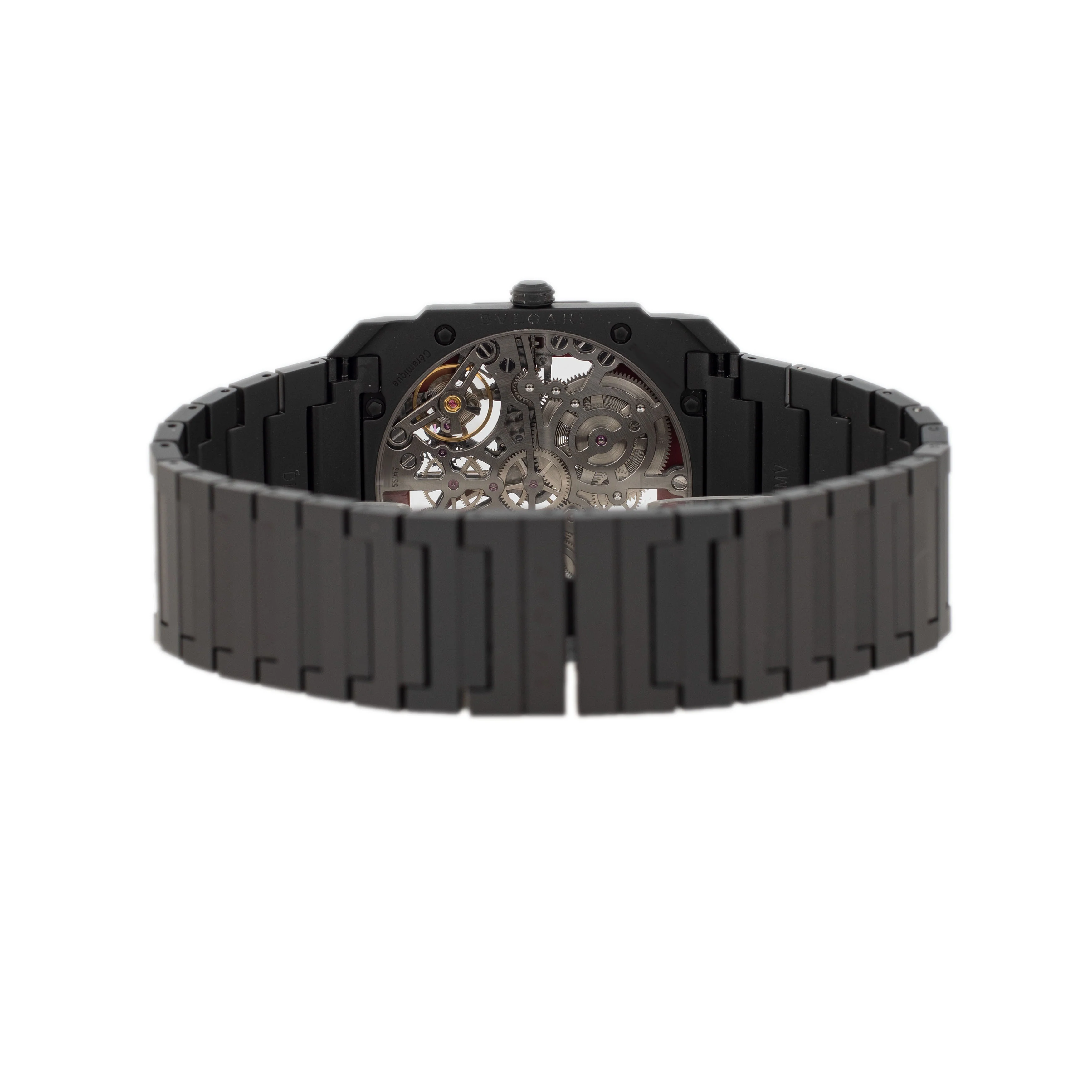 Bulgari Octo Finissimo Limited Edition Ceramic Skeleton Dial 40mm 103527 Full Set - Image 5