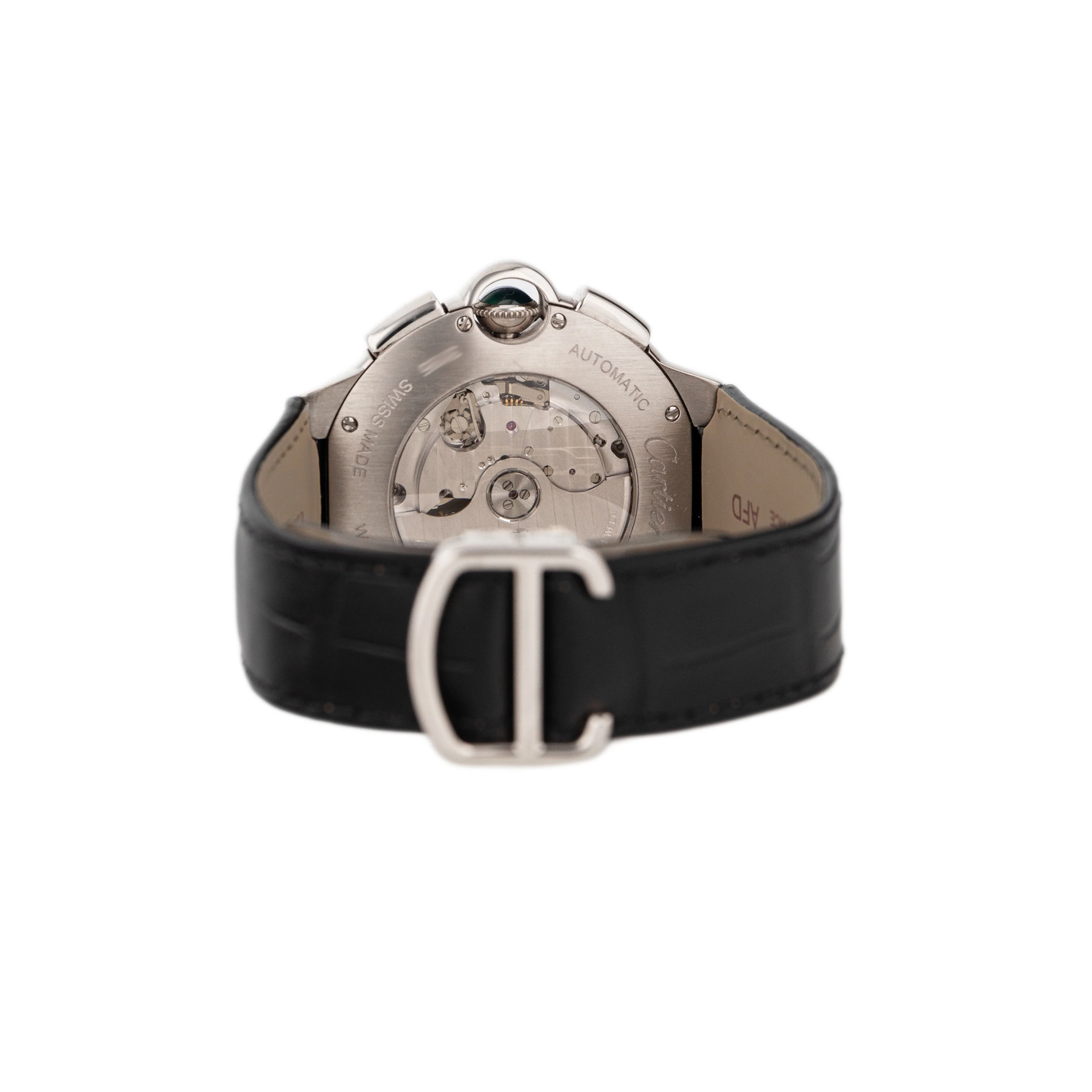 Cartier Ballon Bleu Chronograph Stainless Steel Silver Dial 44mm W6920002 - Image 5