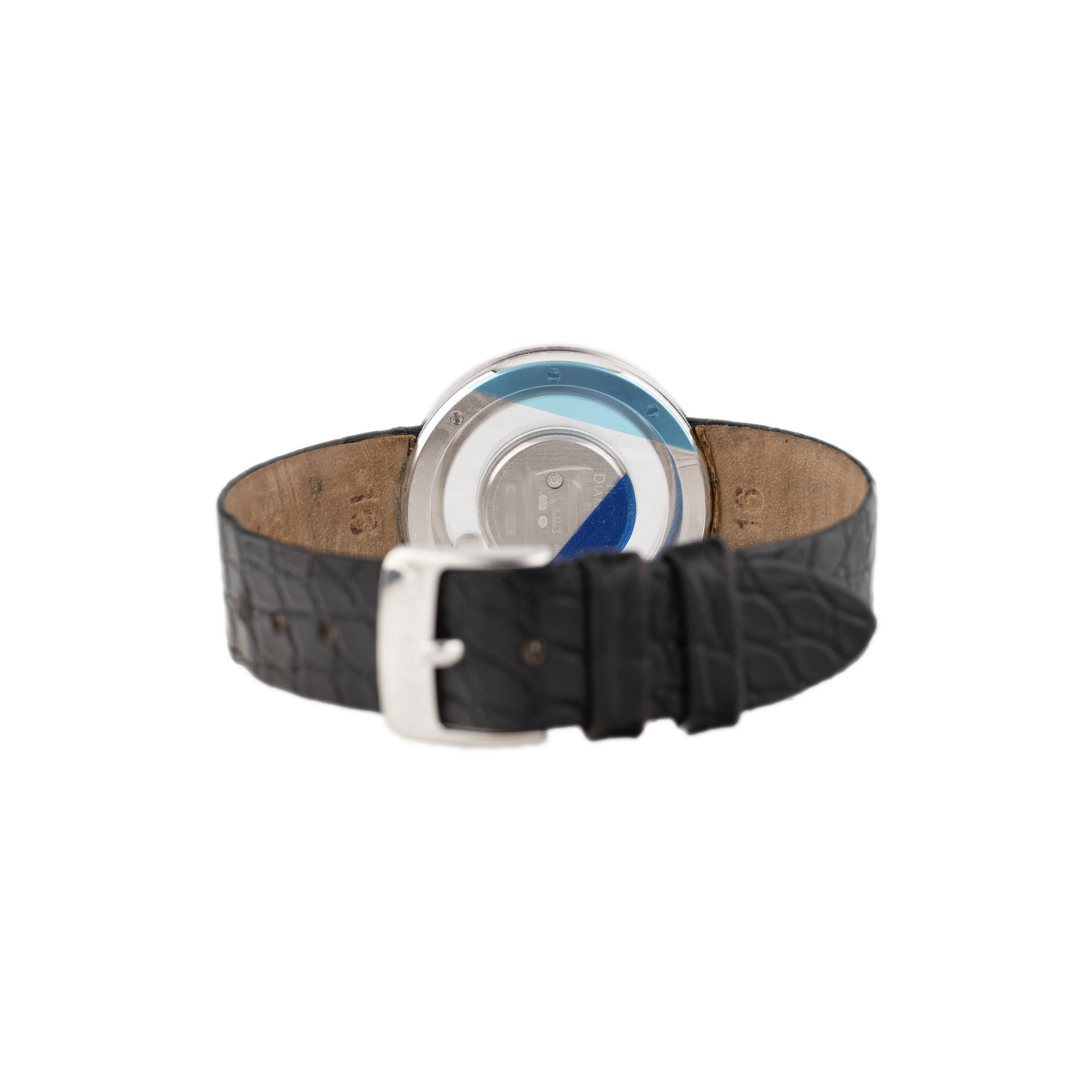 Chopard Happy Diamonds White Gold White Dial Alligator strap Quartz 31mm 20/6923 - Image 5