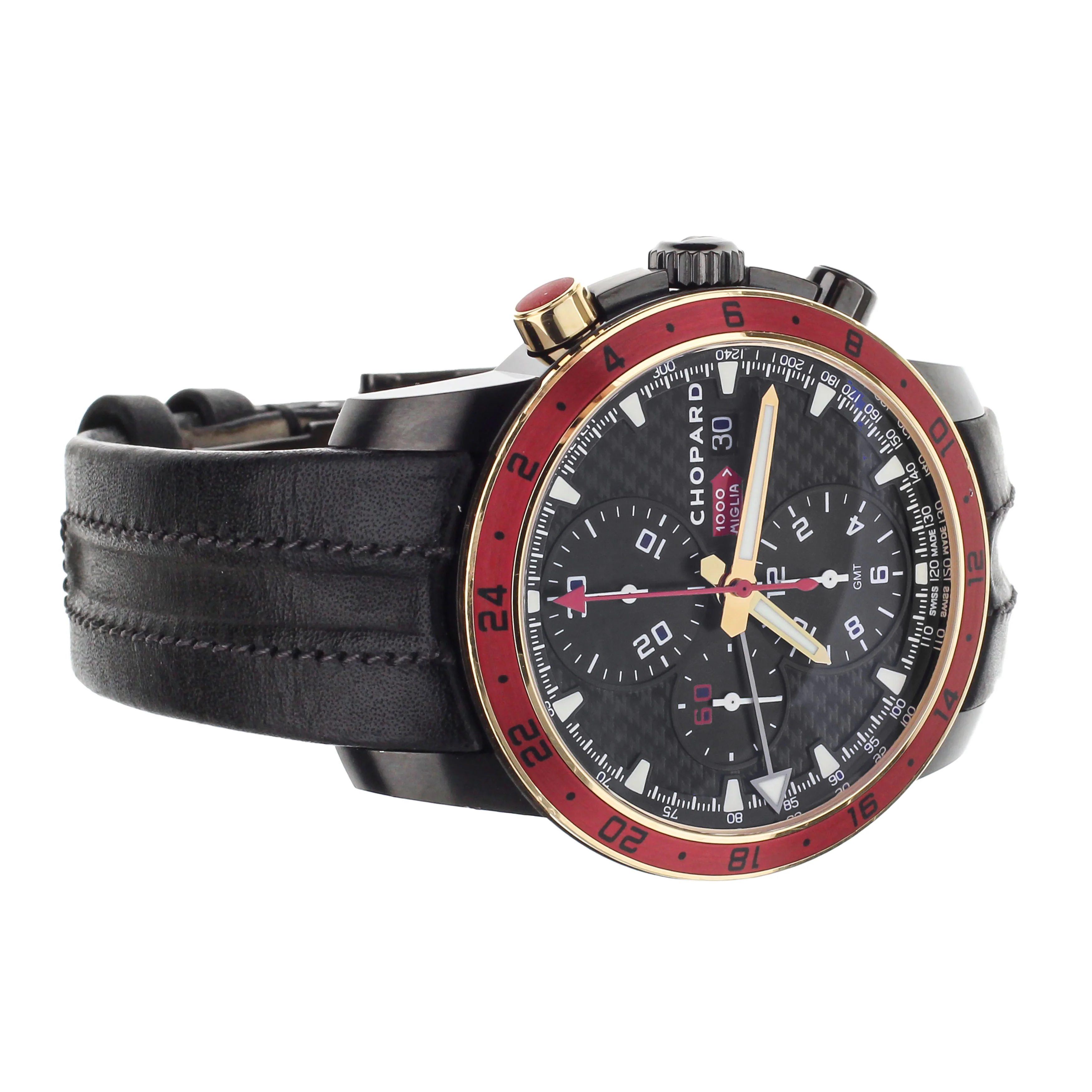 Chopard Mille Miglia Zagato GMT PVD Stainless Steel 43.5mm 168550-6001 Full Set - Image 4