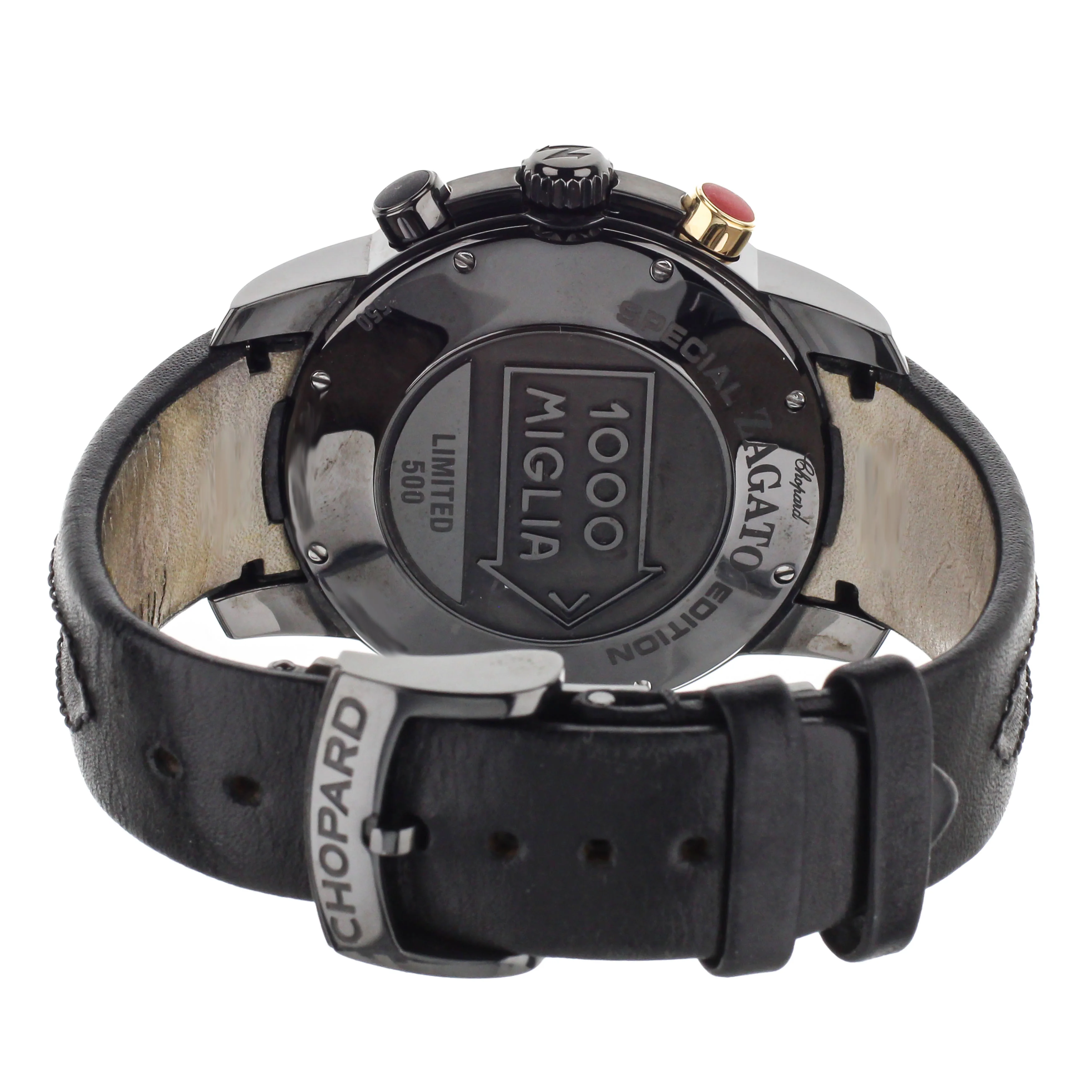 Chopard Mille Miglia Zagato GMT PVD Stainless Steel 43.5mm 168550-6001 Full Set - Image 5