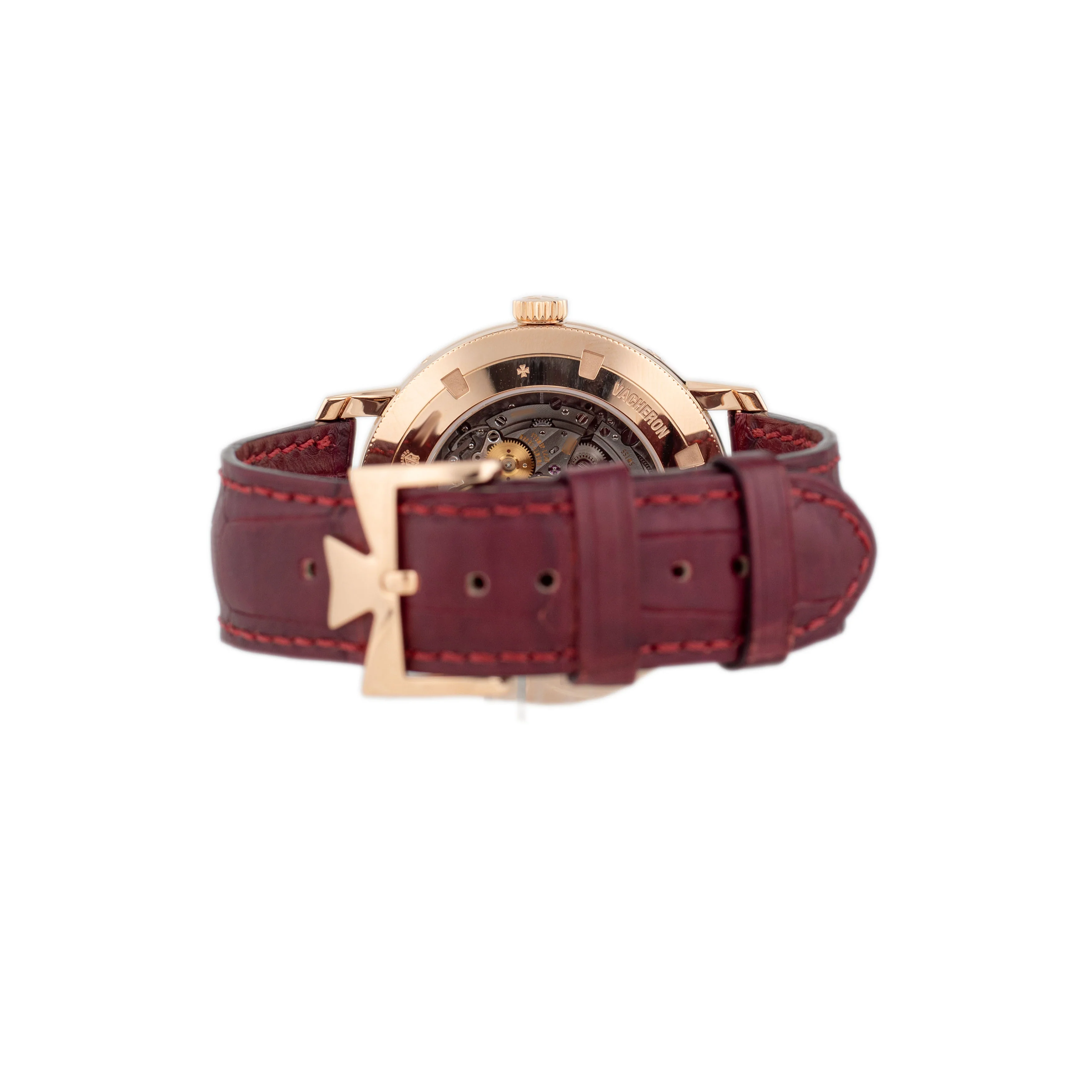 Complete Calendar Openface Rose Gold Skeleton Dial 41mm 4020T/000R-B654 Full Set - Image 5