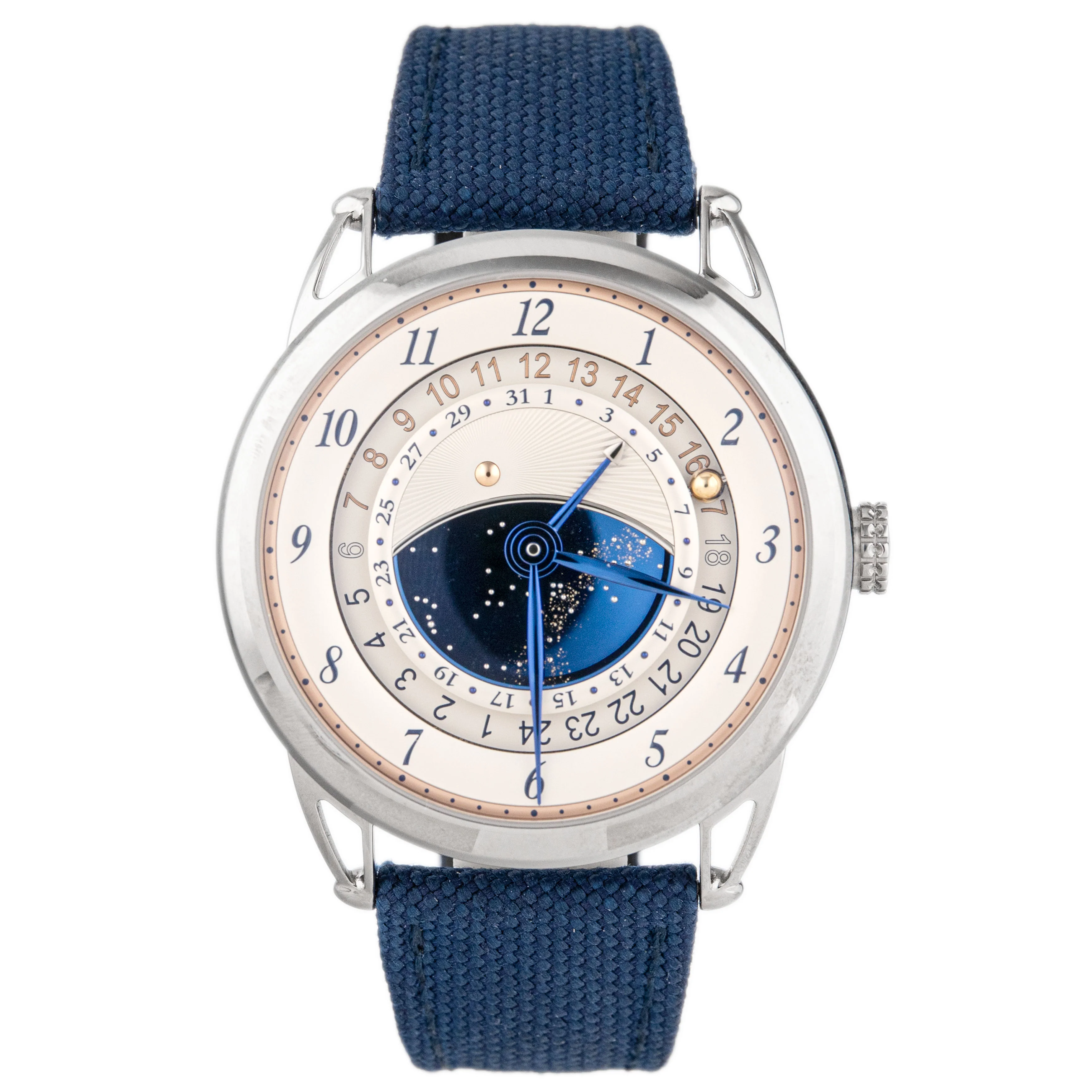De Bethune DB25 Starry Varius GMT Titanium Silver Dial 42mm DB25VGTIS3 Full Set