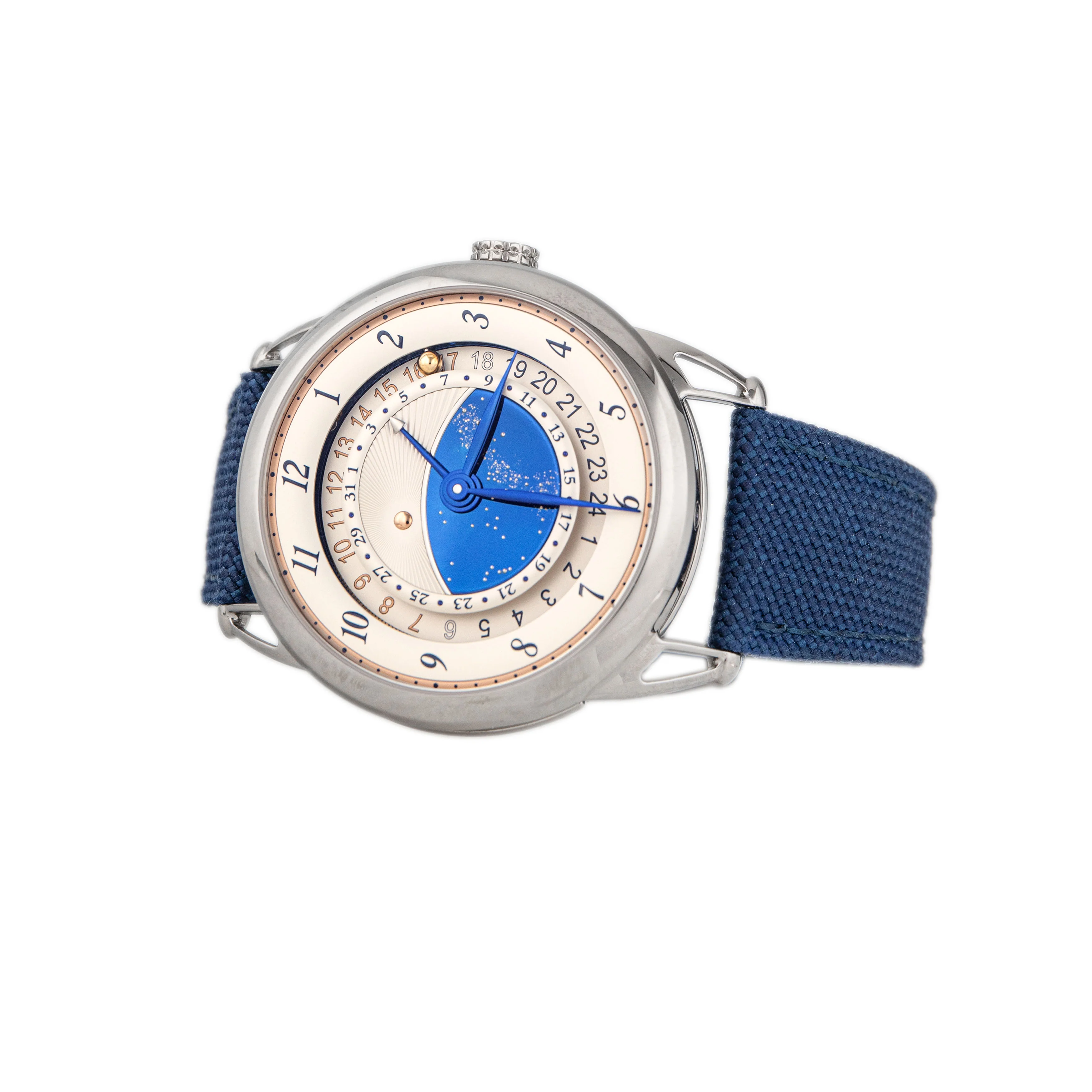 De Bethune DB25 Starry Varius GMT Titanium Silver Dial 42mm DB25VGTIS3 Full Set - Image 3