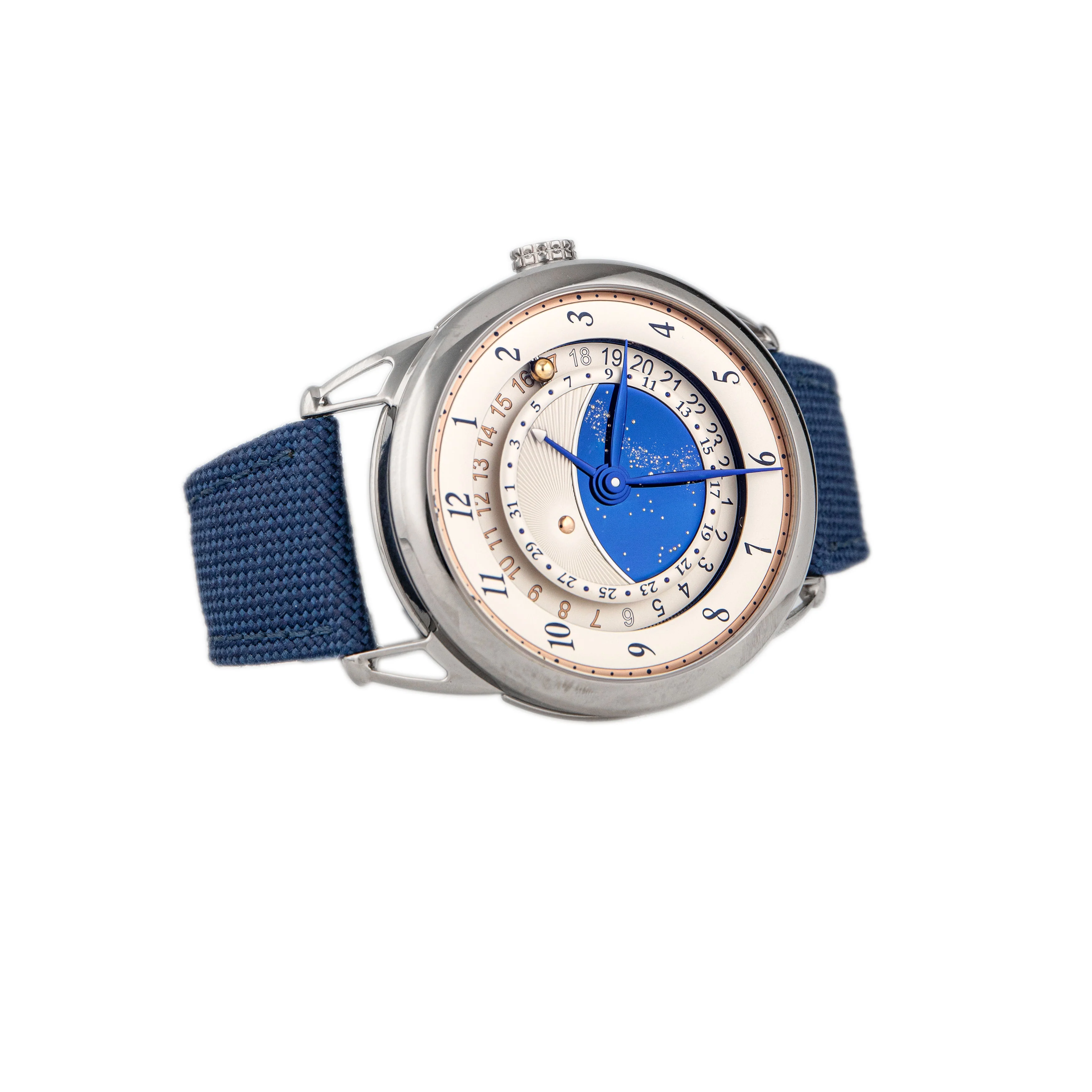 De Bethune DB25 Starry Varius GMT Titanium Silver Dial 42mm DB25VGTIS3 Full Set - Image 4