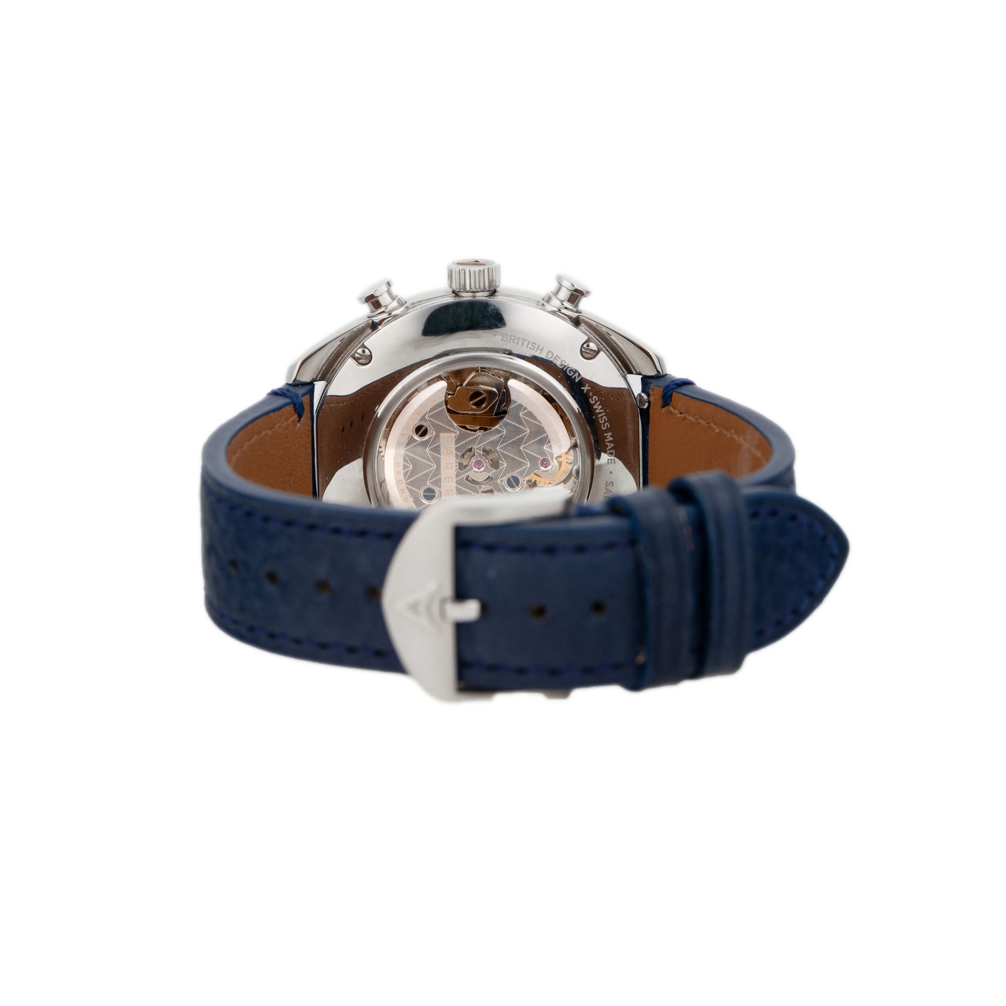 Farer Bernina Chrono Sport Stainless Steel White Dial 41mm Chrono-Sport Full Set - Image 5