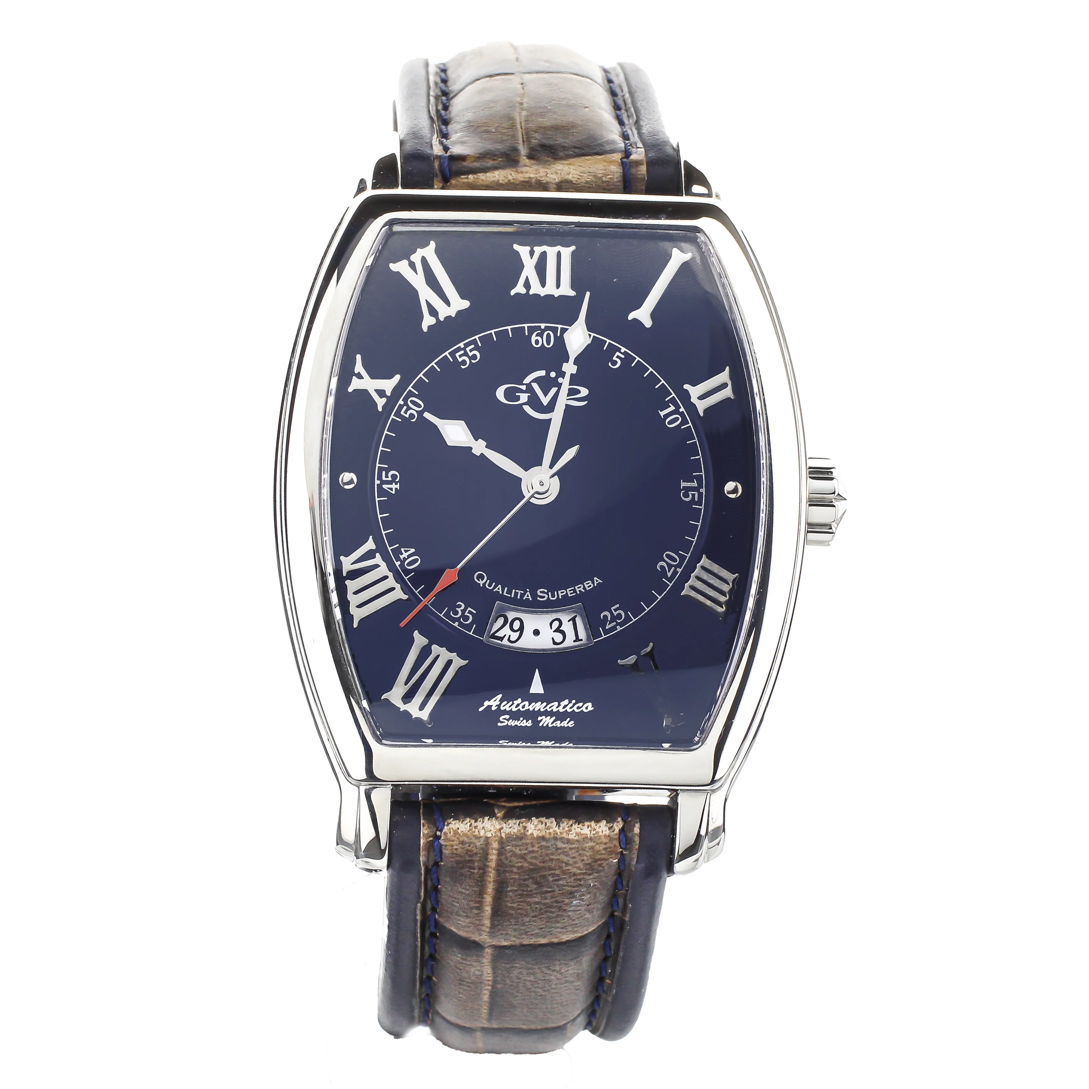 Gevril Limited GVZ Blue Dial Stainless Steel 42.5x39mm GV2500